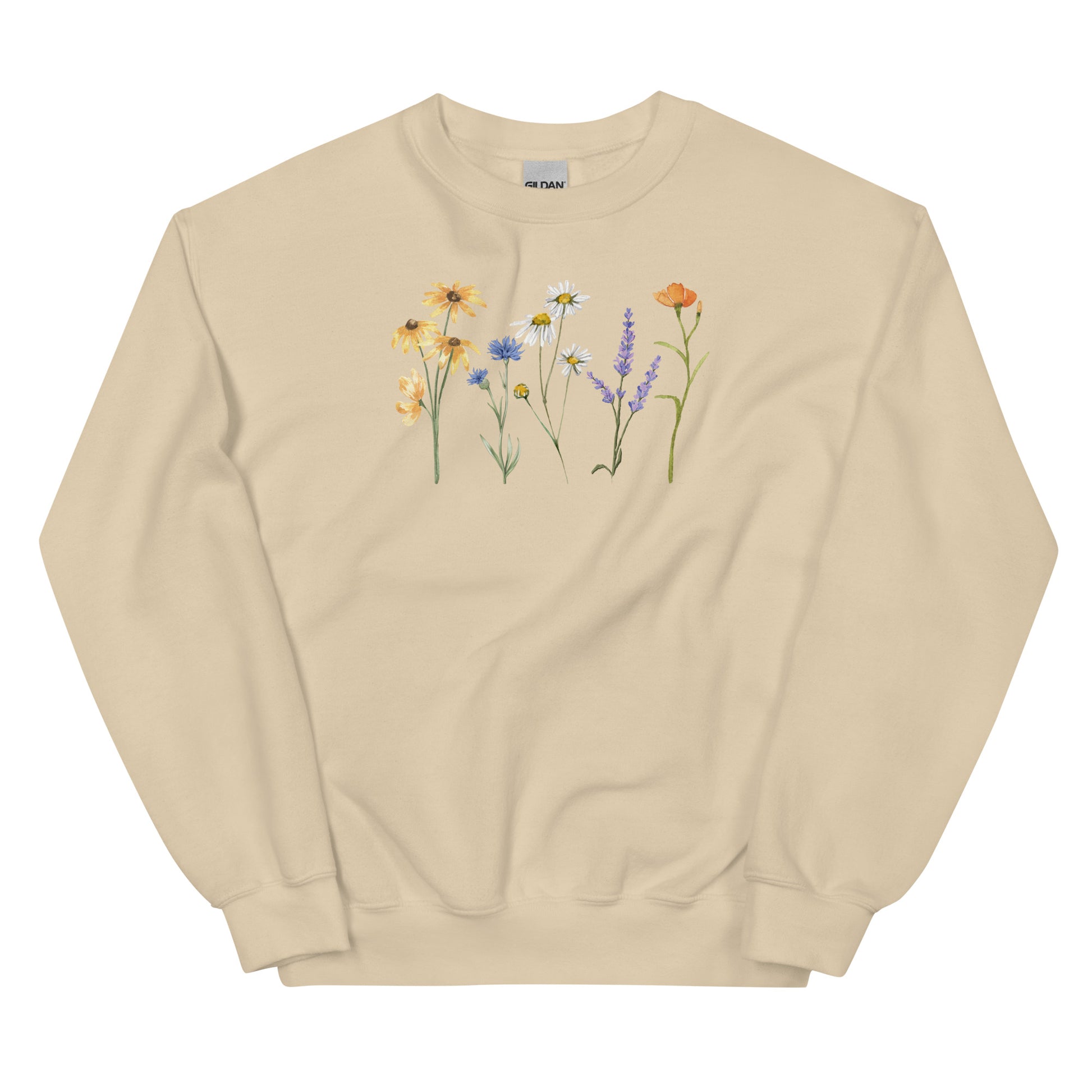 Run Through Wildflowers Sweatshirt - SLATE + STONE DESIGNS