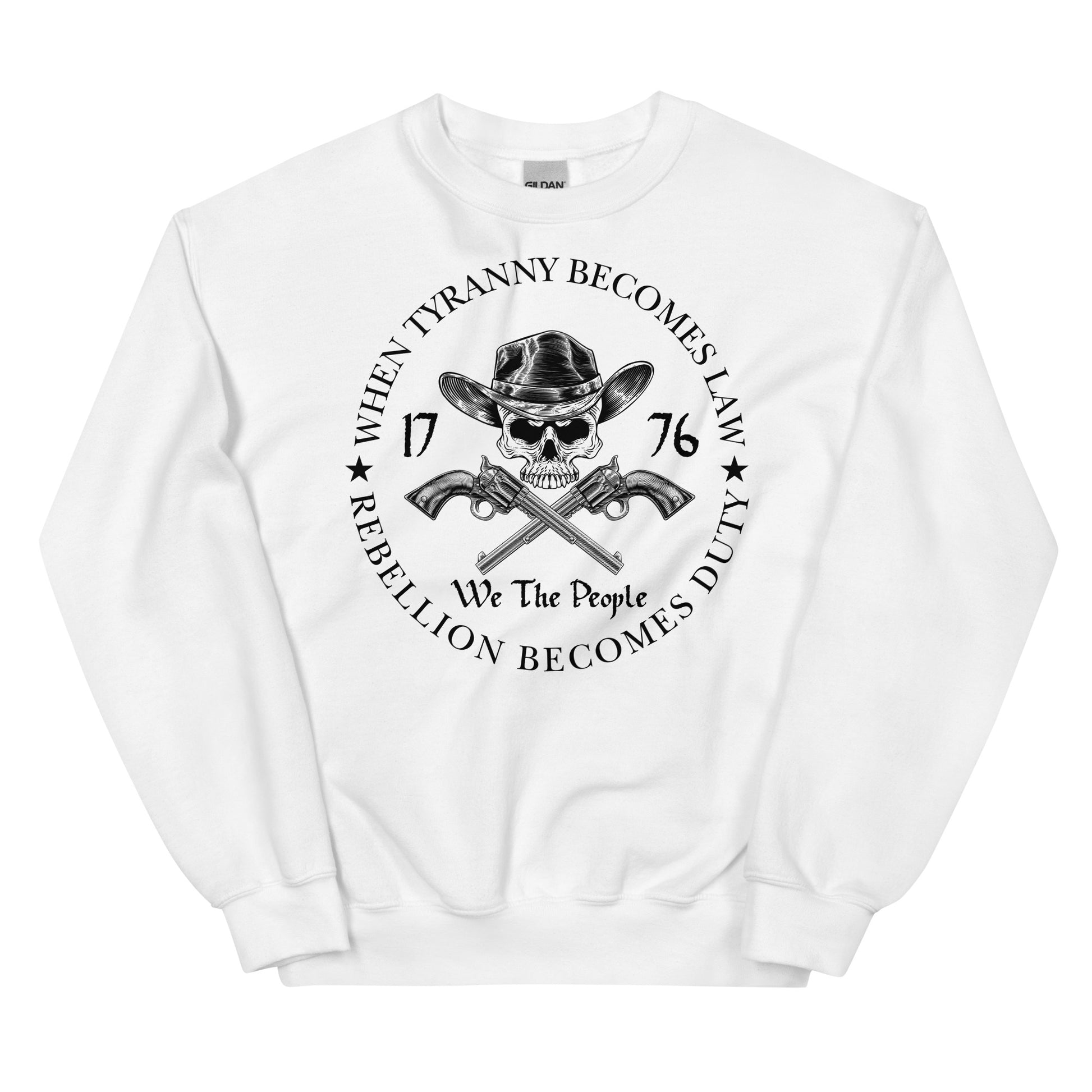 When Tyranny Becomes Law Unisex Sweatshirt - SLATE + STONE DESIGNS