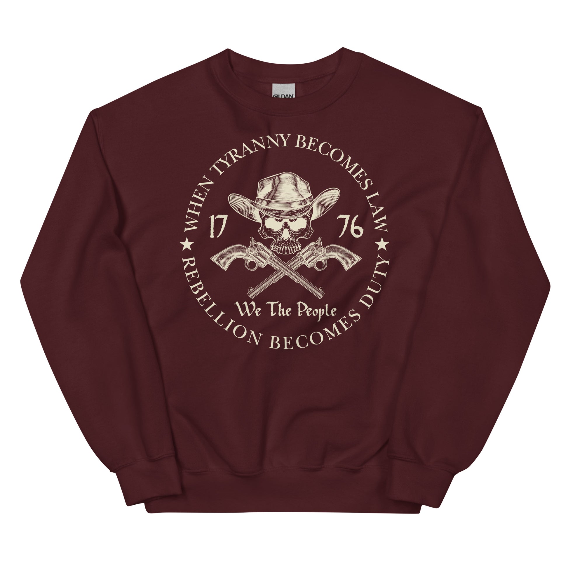 When Tyranny Becomes Law Unisex Sweatshirt - SLATE + STONE DESIGNS