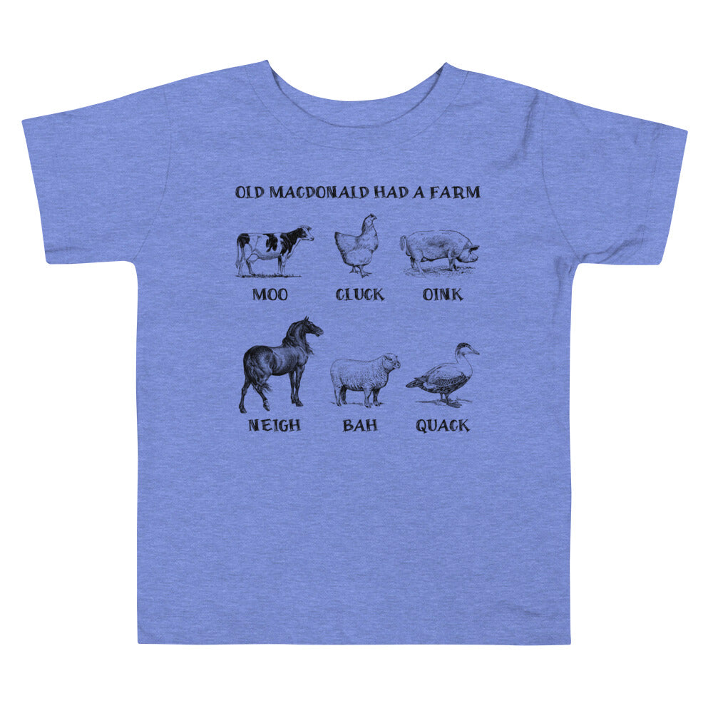 Old MacDonald Had a Farm Toddler T-shirt - SLATE + STONE DESIGNS