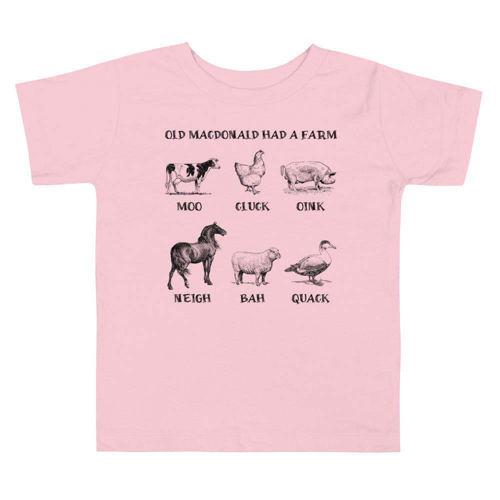 Old MacDonald Had a Farm Toddler T-shirt - SLATE + STONE DESIGNS