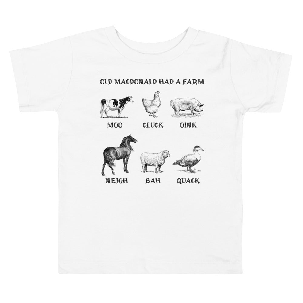 Old MacDonald Had a Farm Toddler T-shirt - SLATE + STONE DESIGNS