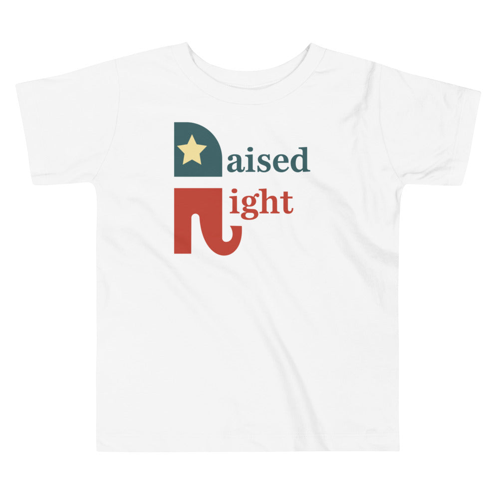 Raised Right Toddler T-shirt - SLATE + STONE DESIGNS