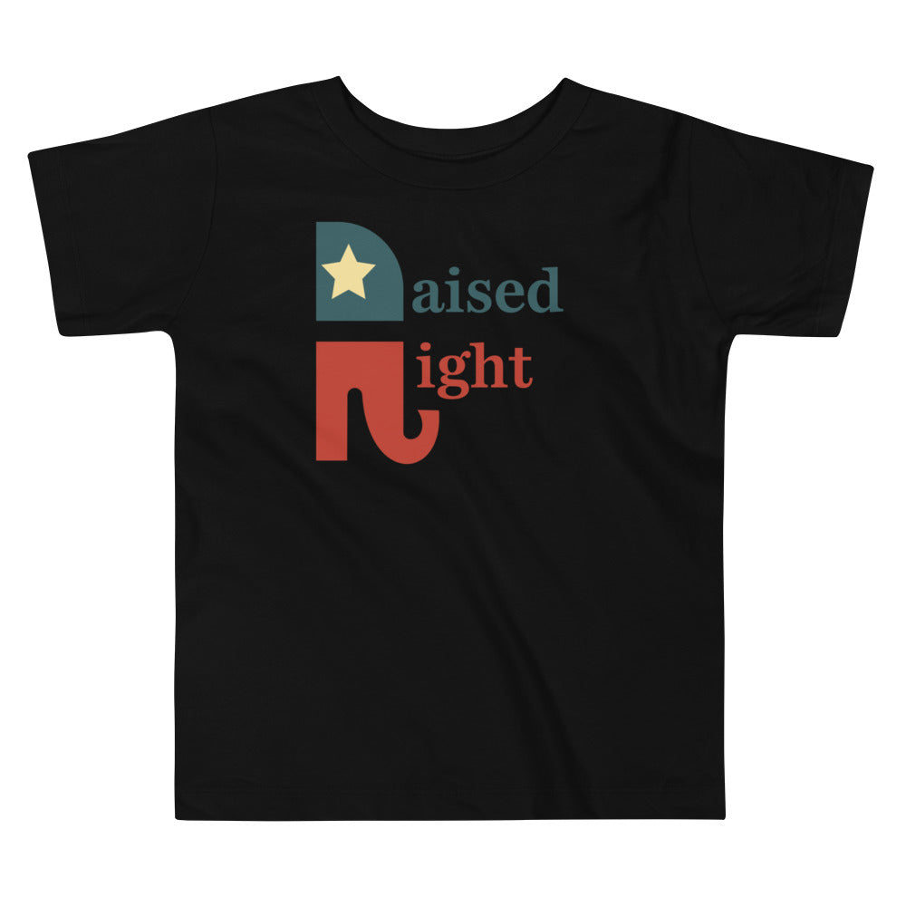 Raised Right Toddler T-shirt - SLATE + STONE DESIGNS