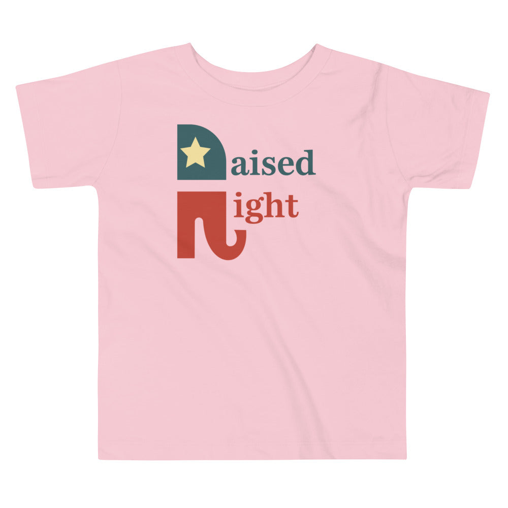Raised Right Toddler T-shirt - SLATE + STONE DESIGNS