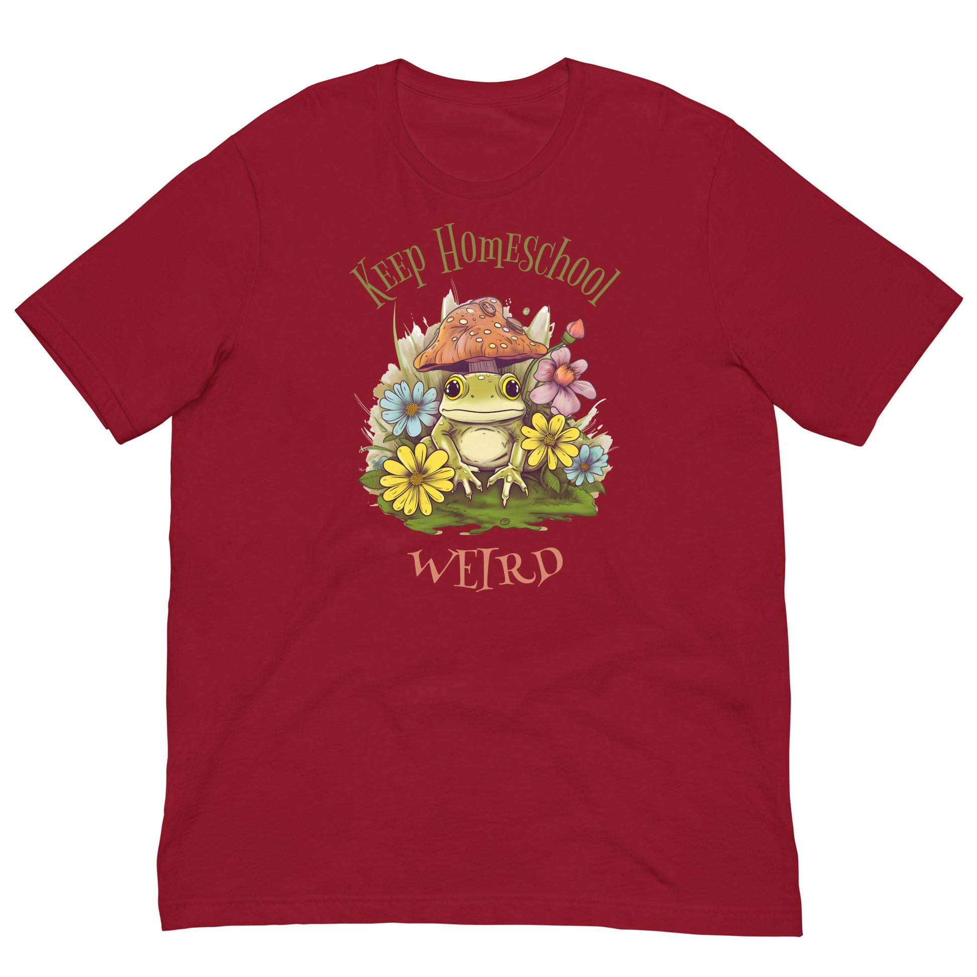 Keep Homeschool Weird Unisex t-shirt - SLATE + STONE DESIGNS