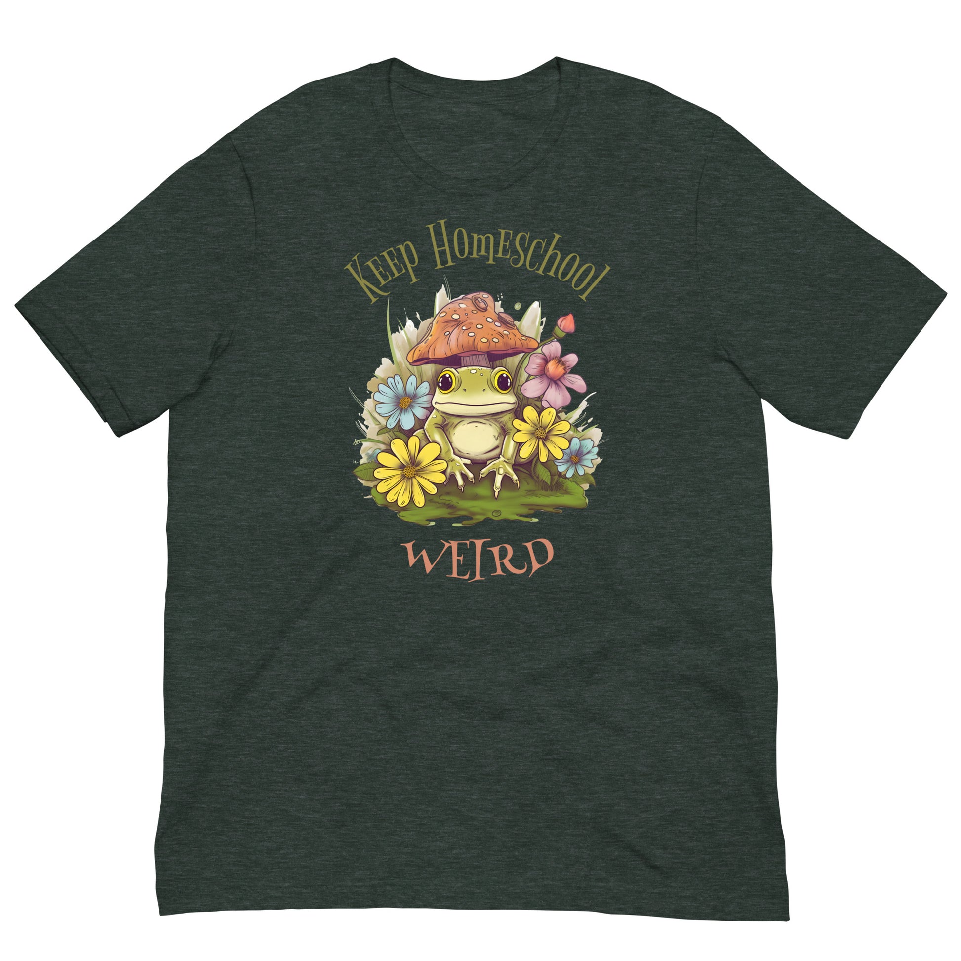 Keep Homeschool Weird Unisex t-shirt - SLATE + STONE DESIGNS