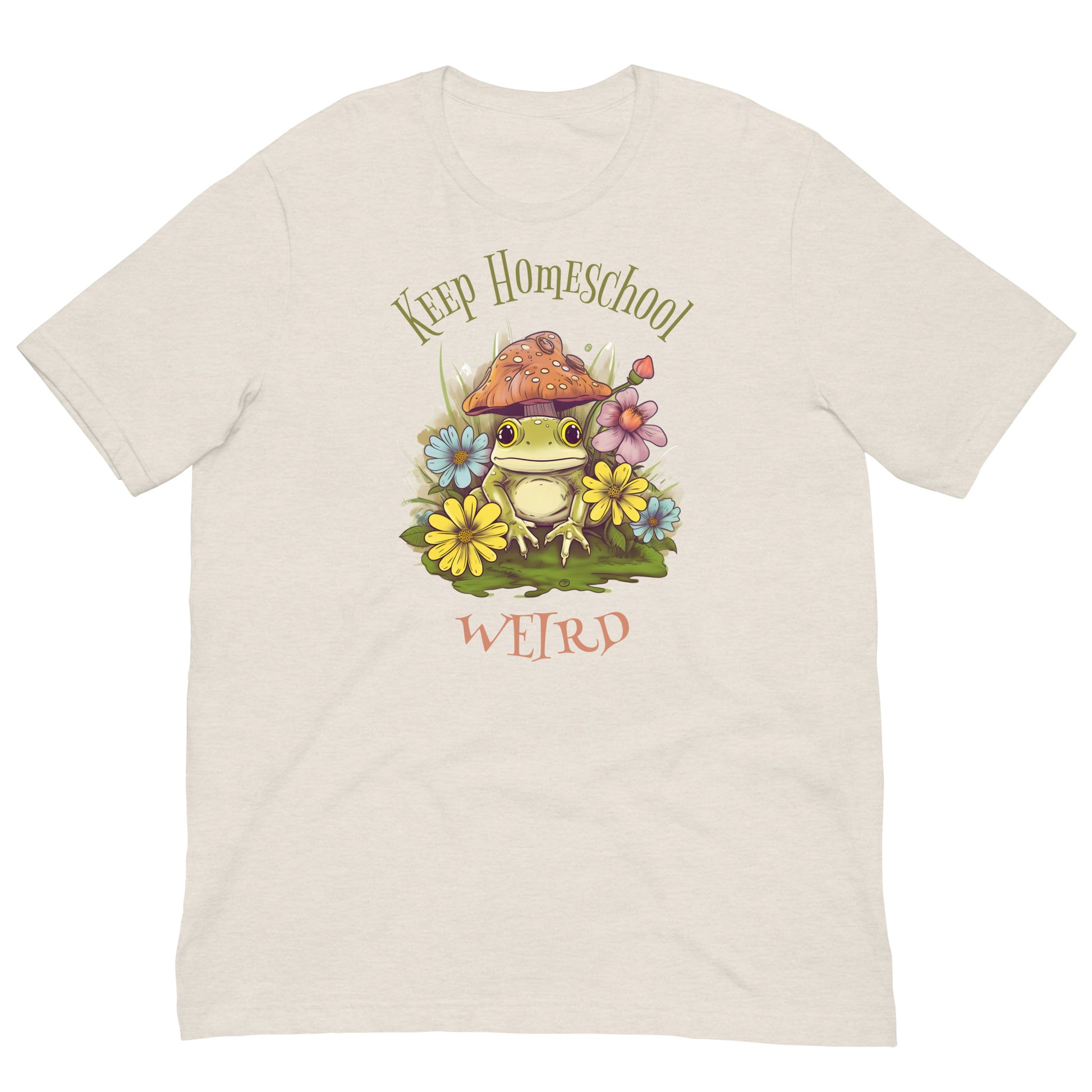 Keep Homeschool Weird Unisex t-shirt - SLATE + STONE DESIGNS