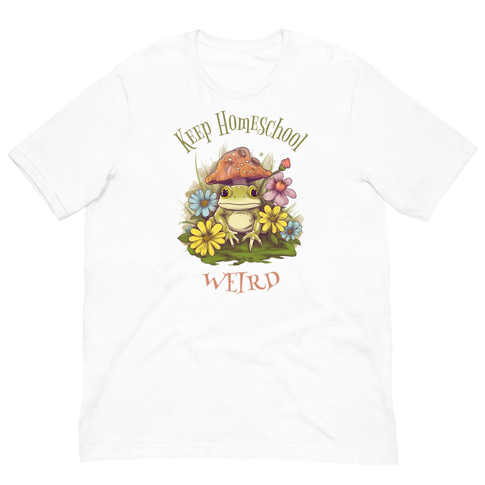 Keep Homeschool Weird Unisex t-shirt - SLATE + STONE DESIGNS