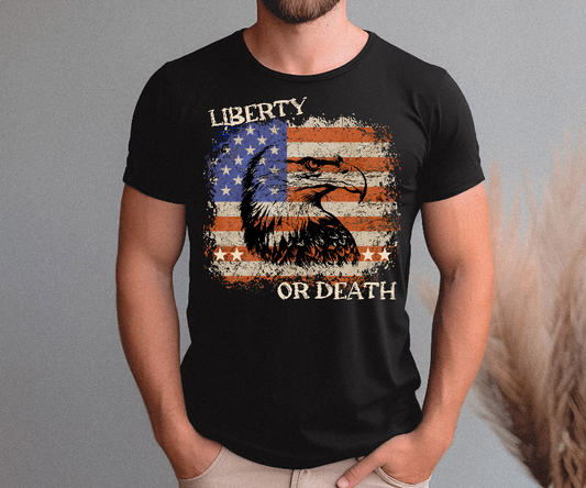 Liberty or Death Men's T-shirt - SLATE + STONE DESIGNS