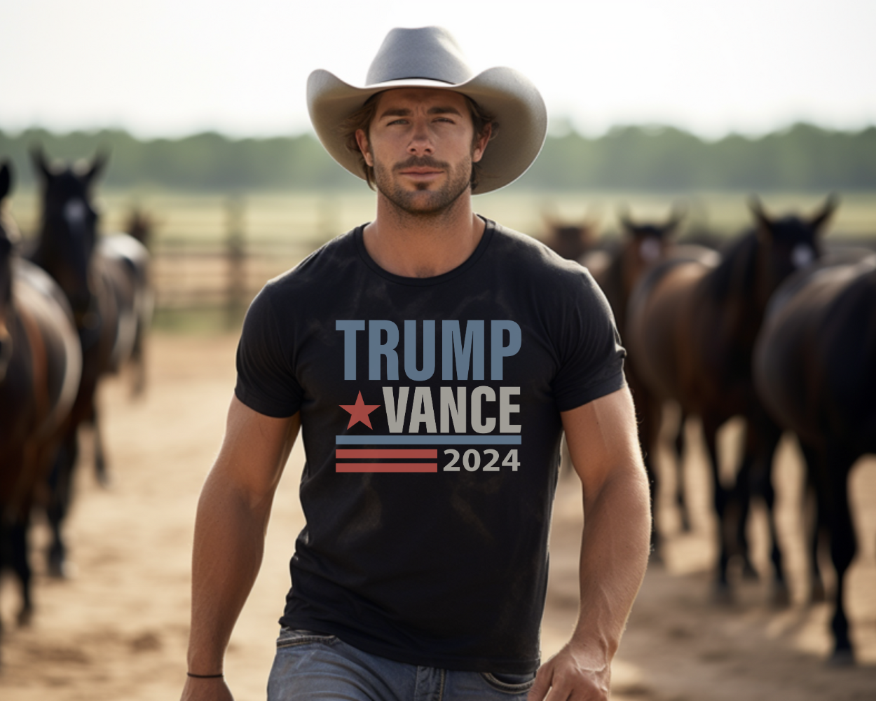 Trump Vance 2024 T-Shirt - SLATE + STONE DESIGNS