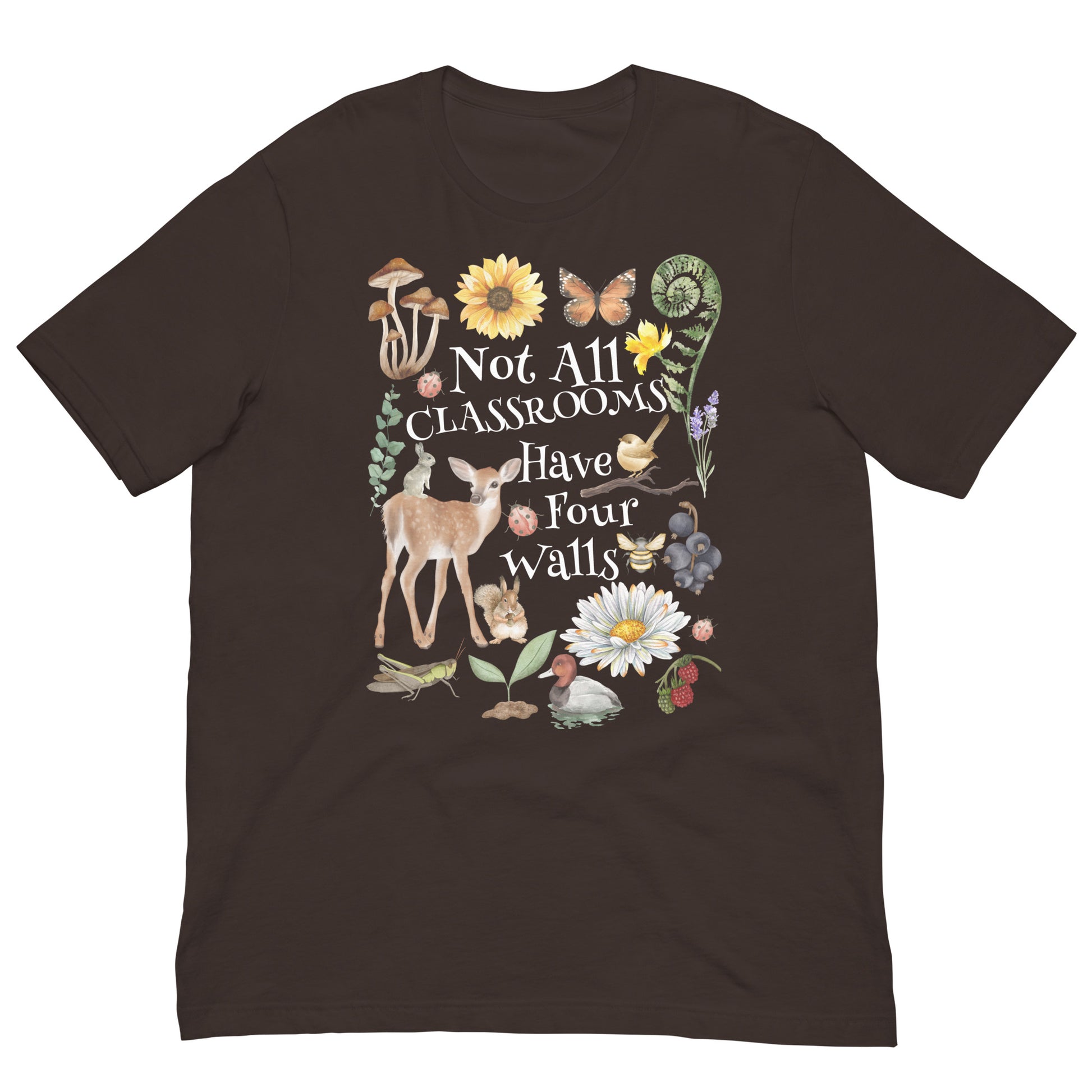 Not All Classrooms Have Four Walls T-shirt - SLATE + STONE DESIGNS