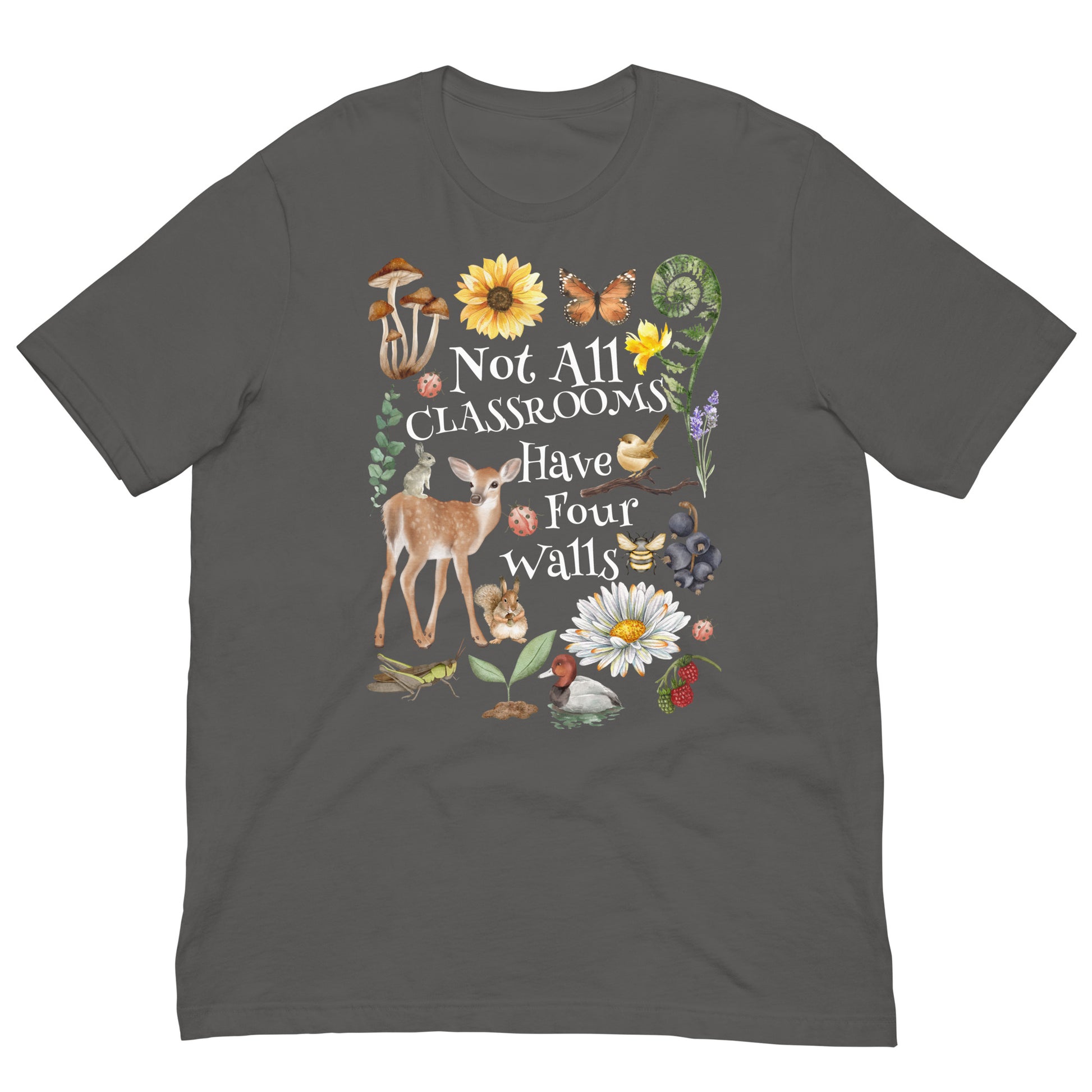 Not All Classrooms Have Four Walls T-shirt - SLATE + STONE DESIGNS