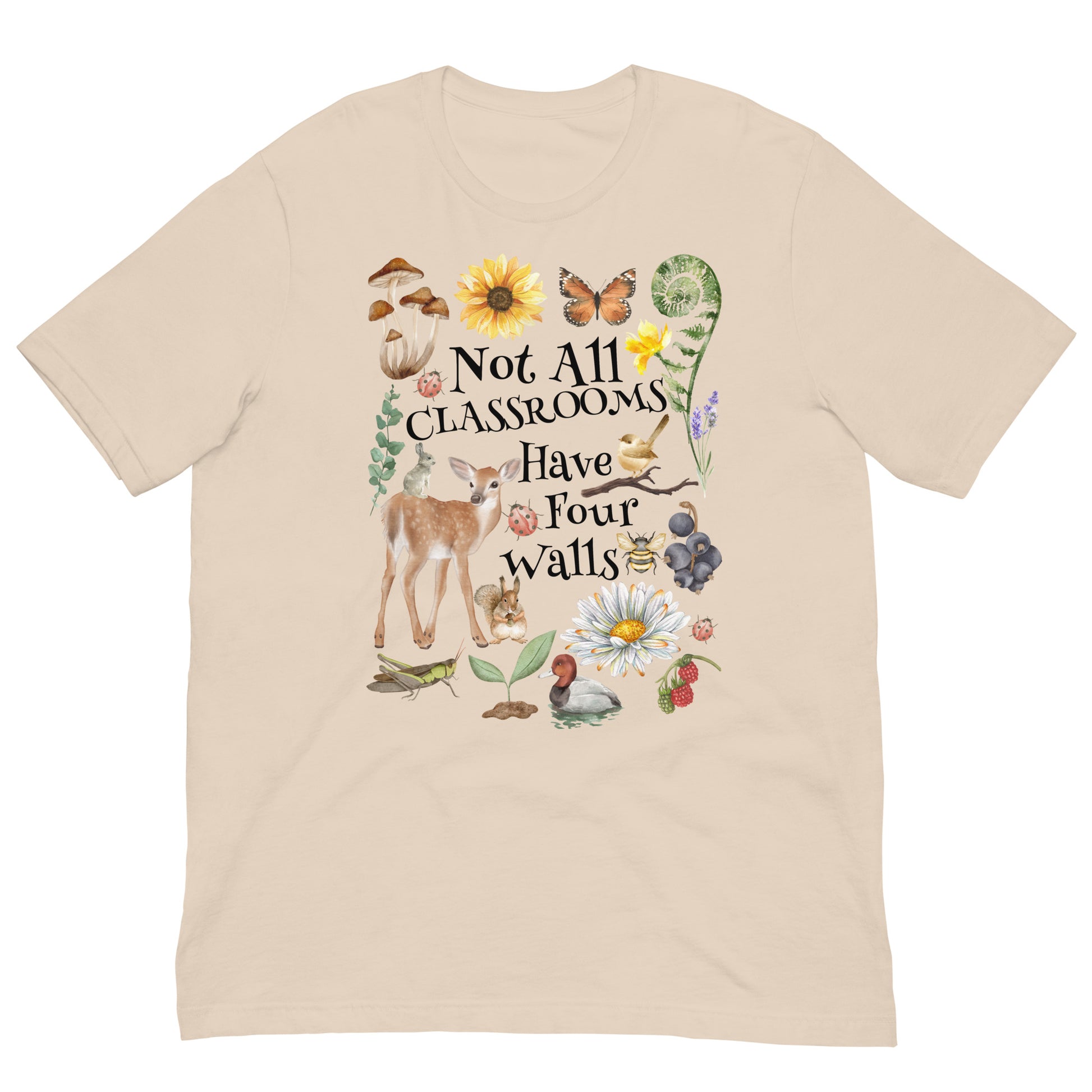 Not All Classrooms Have Four Walls T-shirt - SLATE + STONE DESIGNS