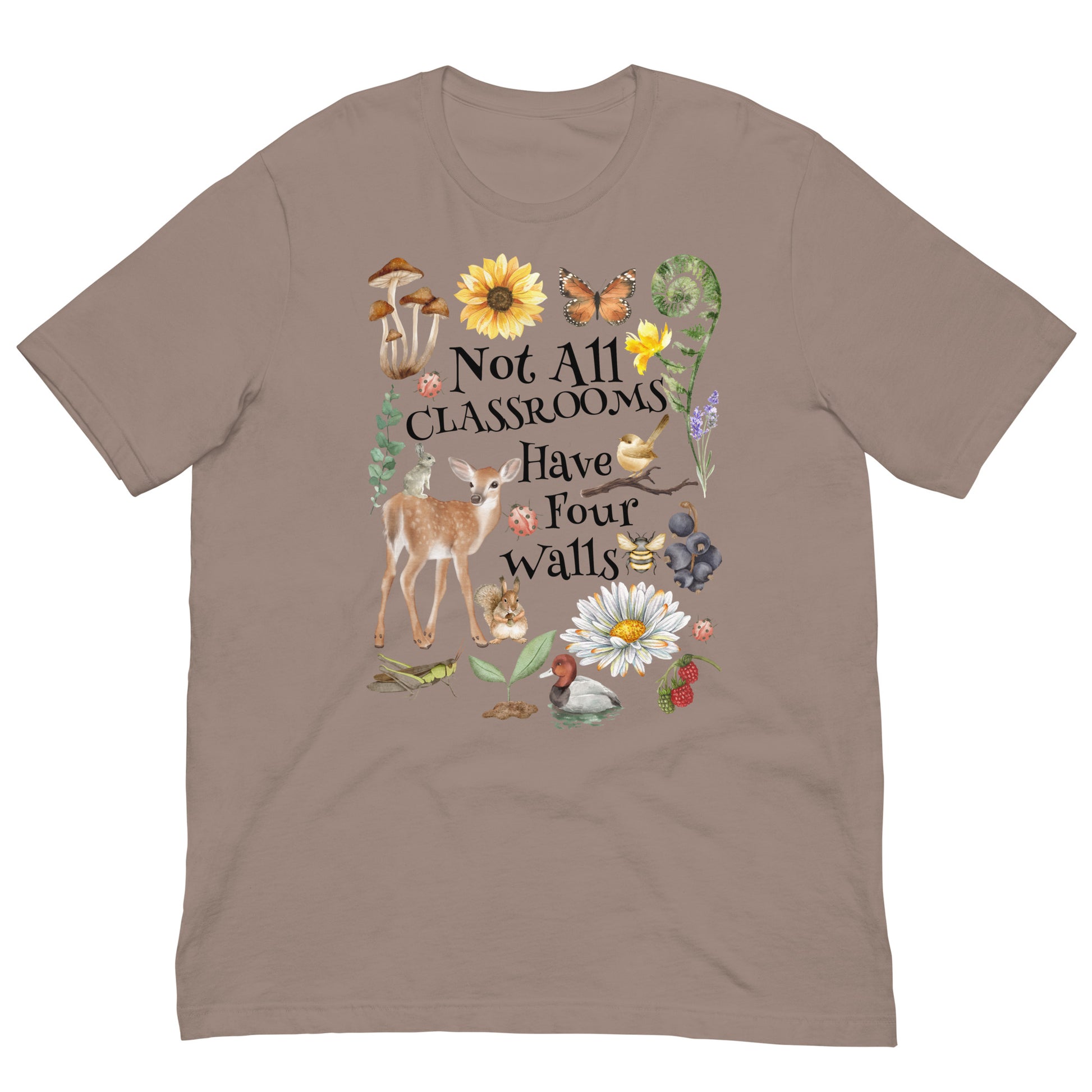 Not All Classrooms Have Four Walls T-shirt - SLATE + STONE DESIGNS