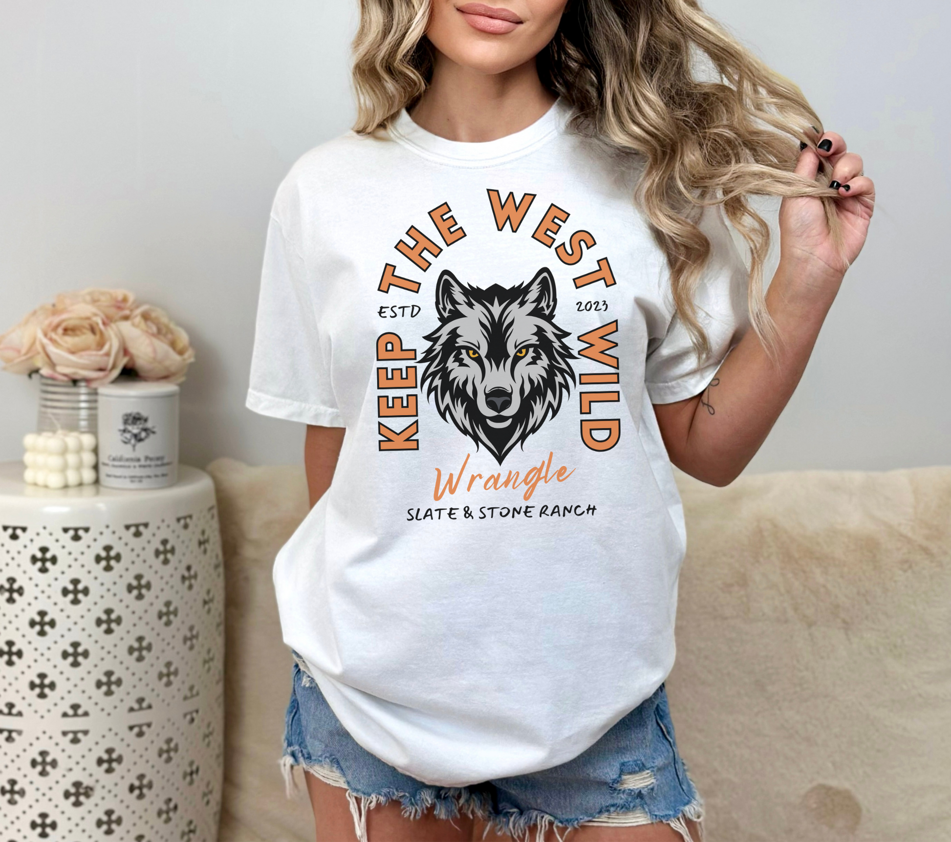 Keep The West Wild Unisex T-shirt - SLATE + STONE DESIGNS