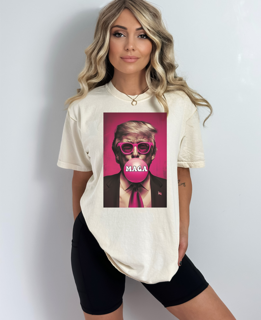 Trump Bubble Gum MAGA T-shirt - SLATE + STONE DESIGNS