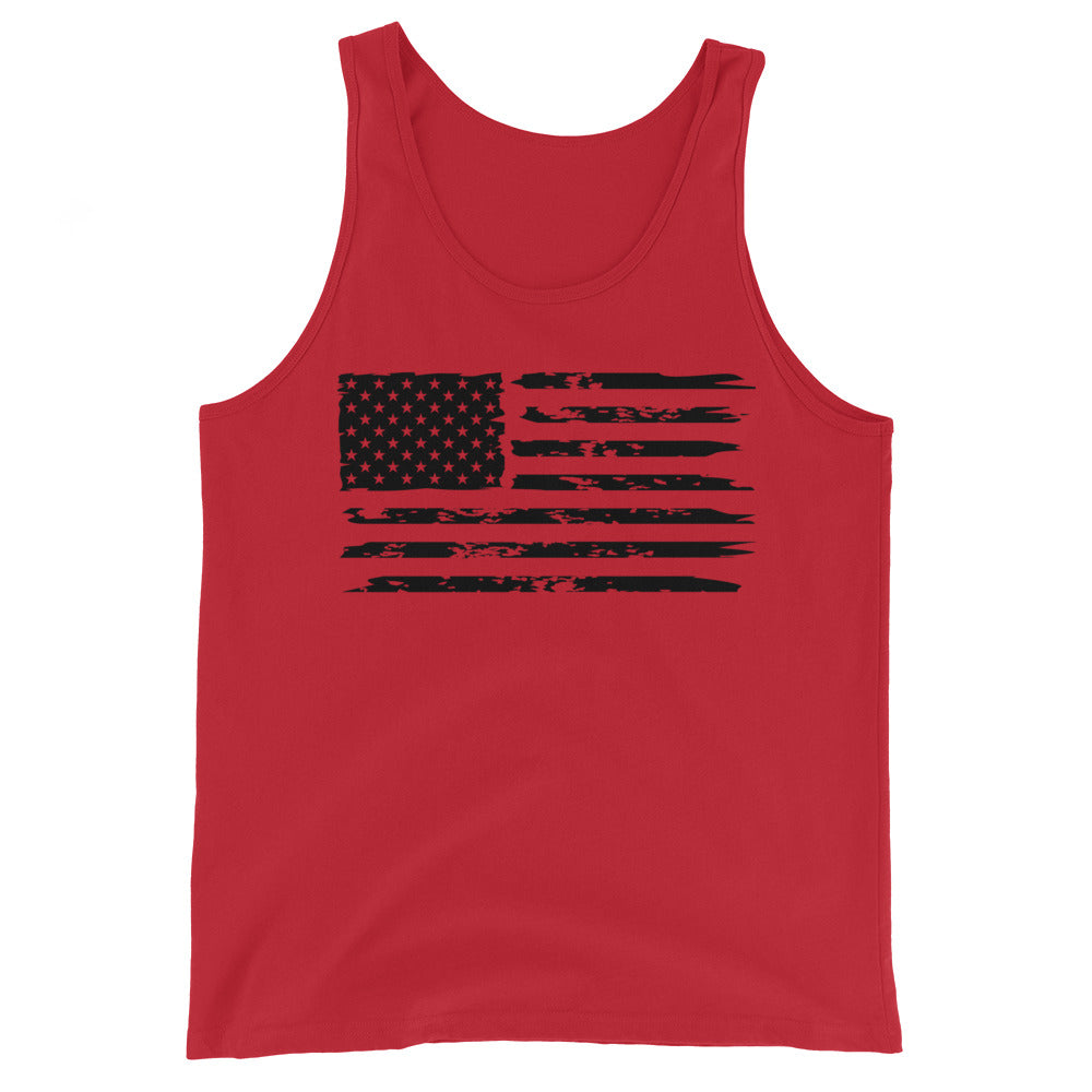 American Flag Men's Tank Top - SLATE + STONE DESIGNS