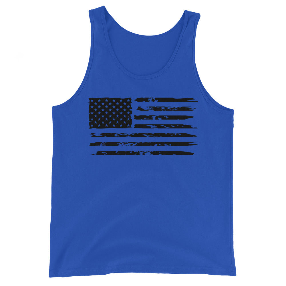 American Flag Men's Tank Top - SLATE + STONE DESIGNS