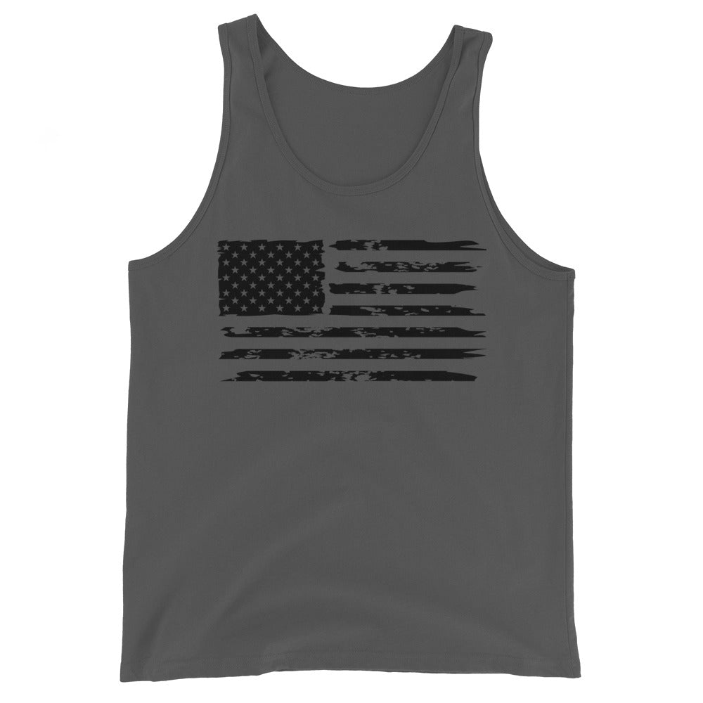 American Flag Men's Tank Top - SLATE + STONE DESIGNS