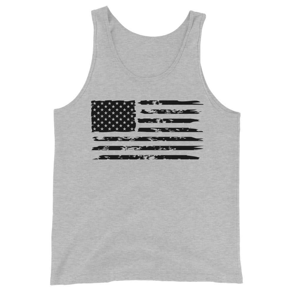 American Flag Men's Tank Top - SLATE + STONE DESIGNS