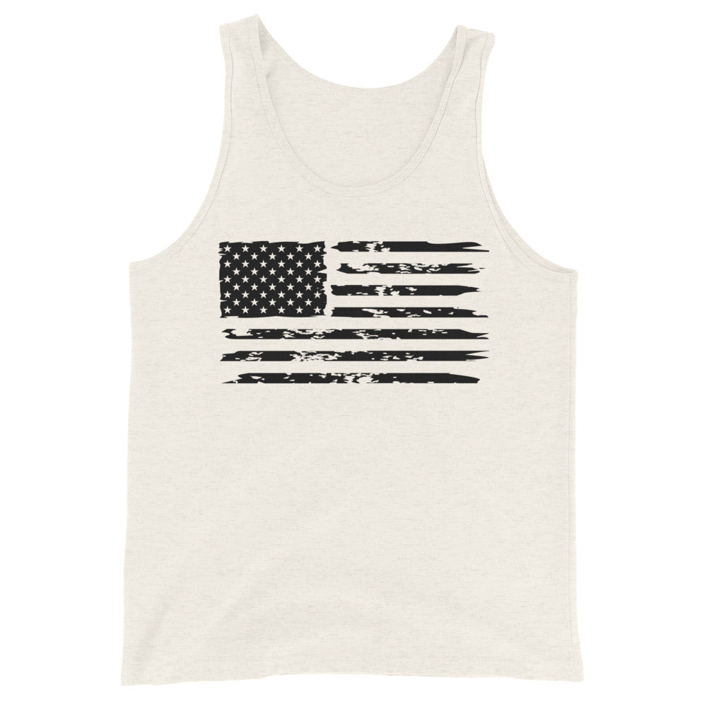 American Flag Men's Tank Top - SLATE + STONE DESIGNS
