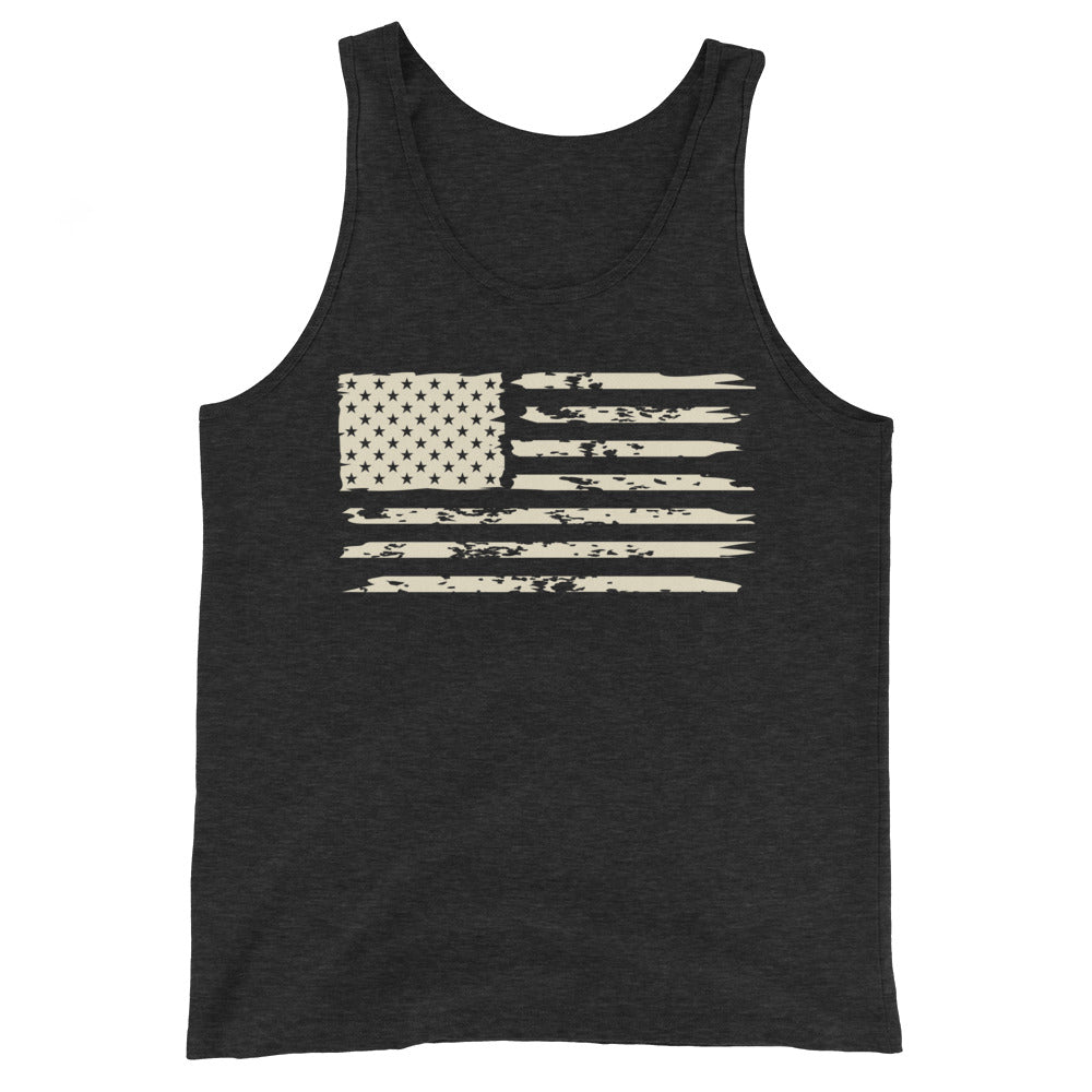 American Flag Men's Tank Top - SLATE + STONE DESIGNS