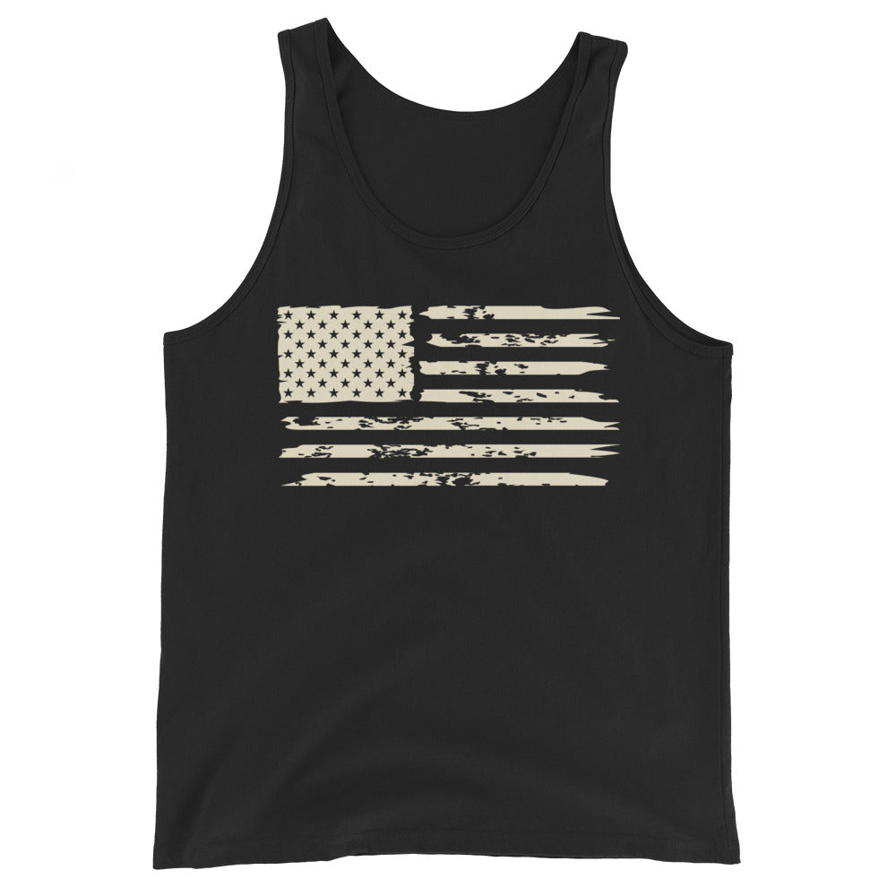 American Flag Men's Tank Top - SLATE + STONE DESIGNS