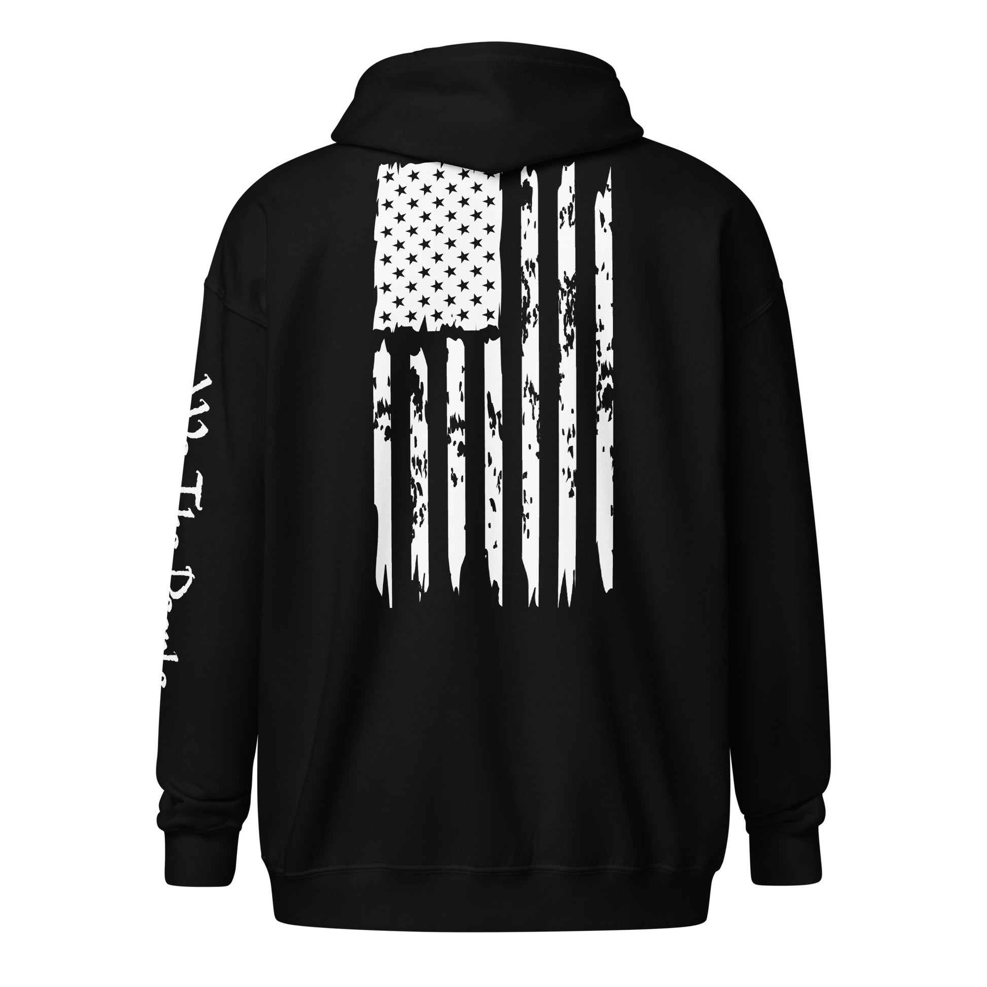 American Flag We The People Unisex heavy blend zip hoodie - SLATE + STONE DESIGNS