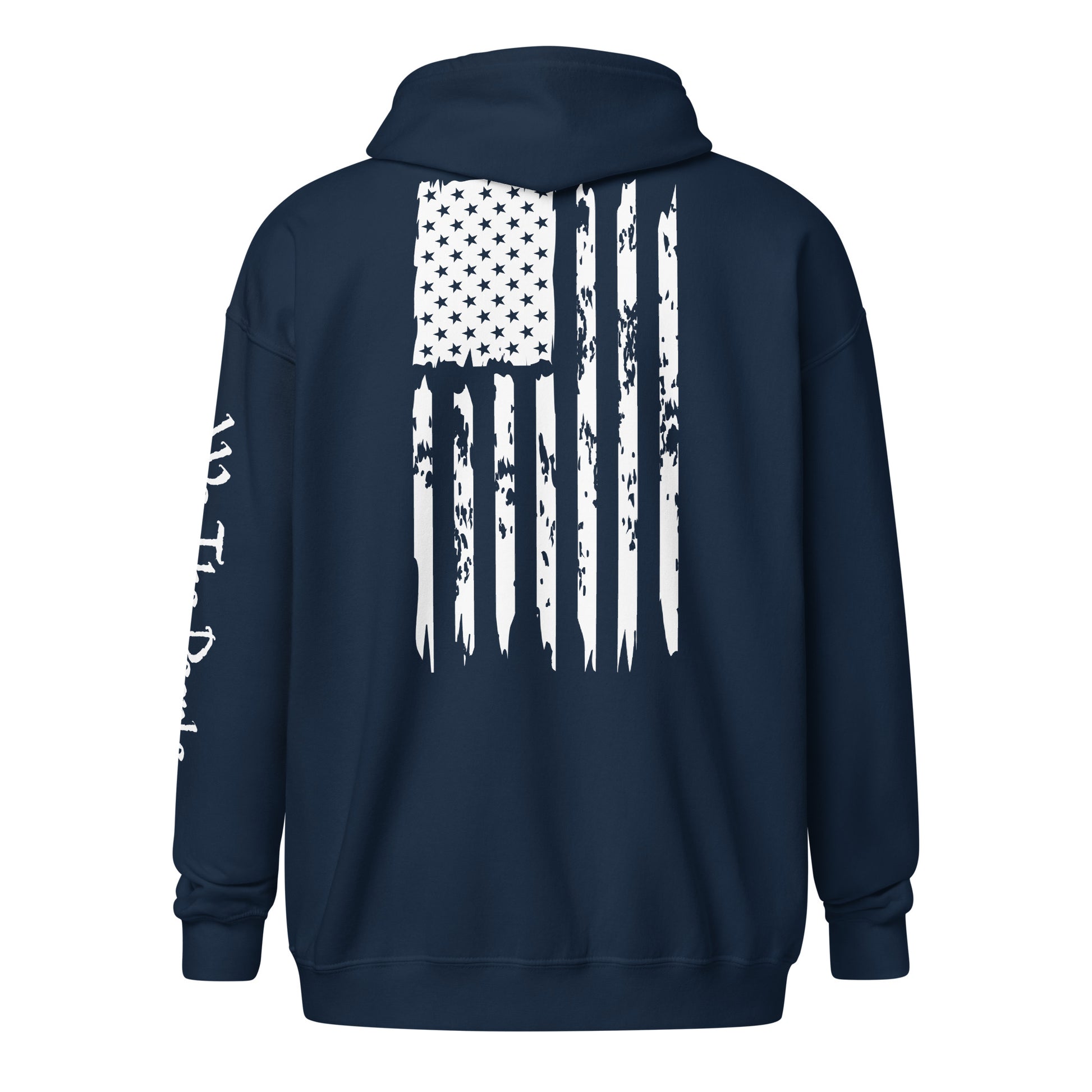 American Flag We The People Unisex heavy blend zip hoodie - SLATE + STONE DESIGNS