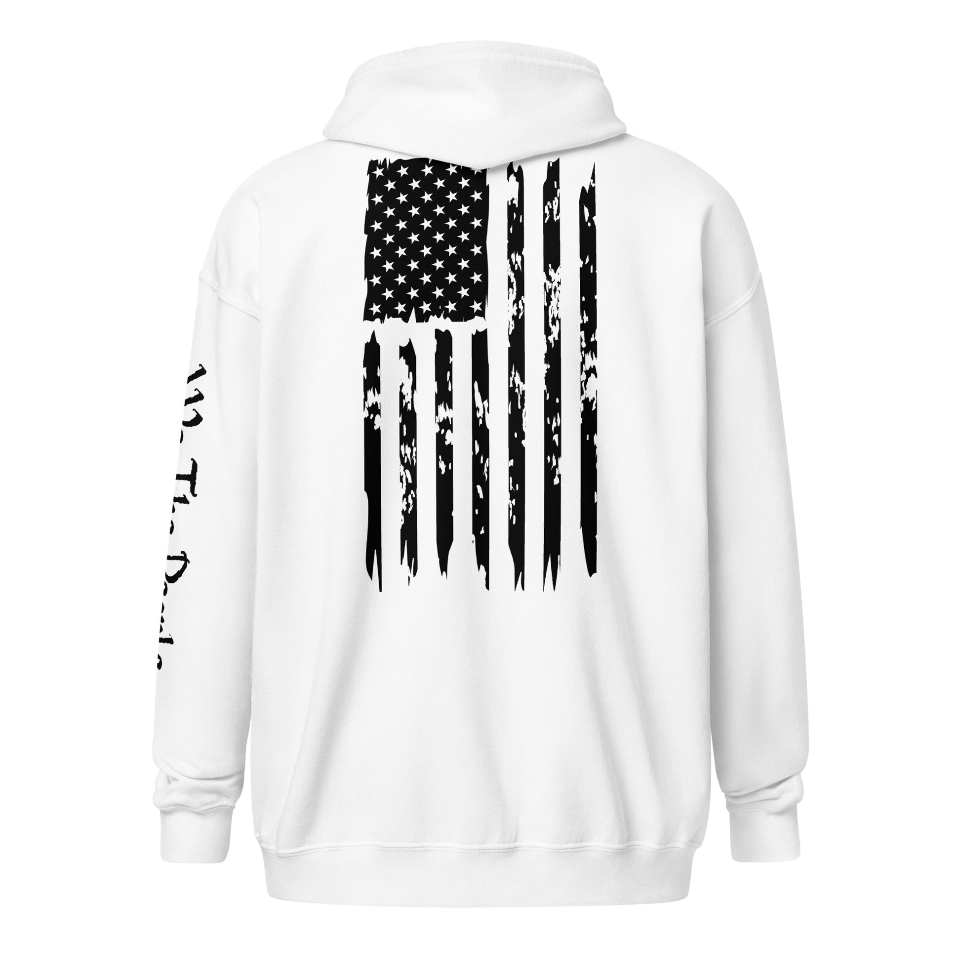 American Flag We The People Unisex heavy blend zip hoodie - SLATE + STONE DESIGNS