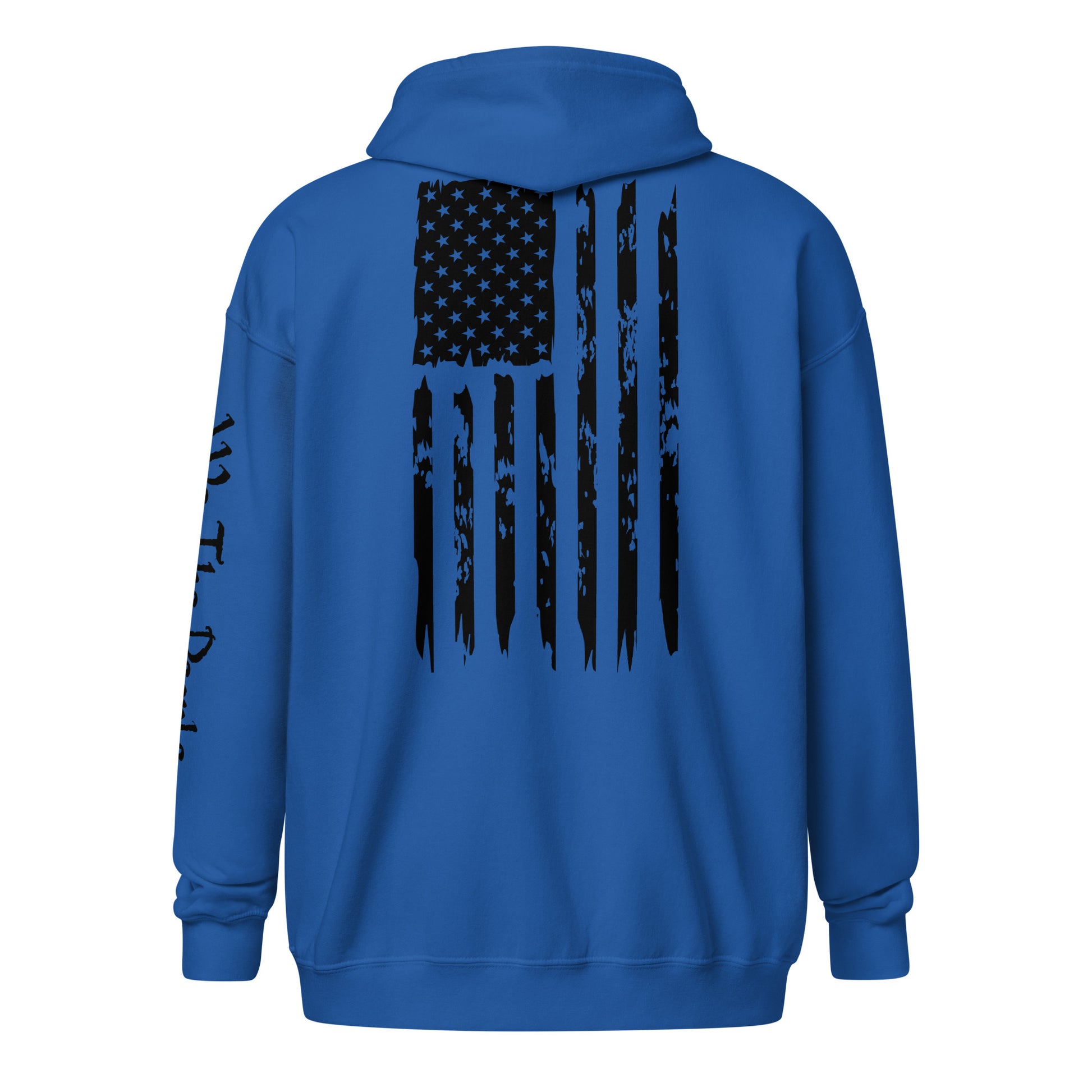 American Flag We The People Unisex heavy blend zip hoodie - SLATE + STONE DESIGNS