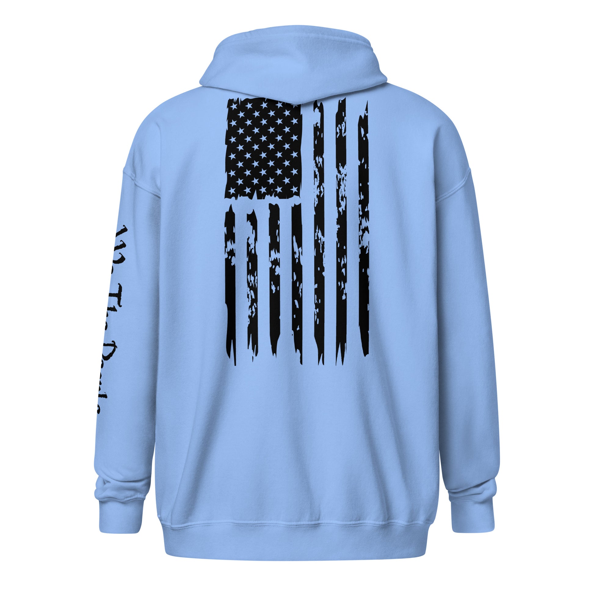 American Flag We The People Unisex heavy blend zip hoodie - SLATE + STONE DESIGNS