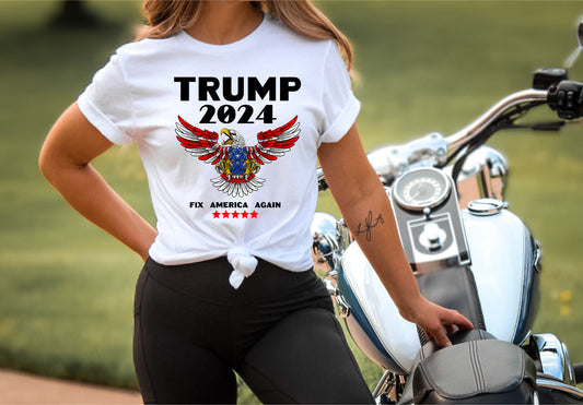 Trump 2024 Fix America Again Unisex T-shirt