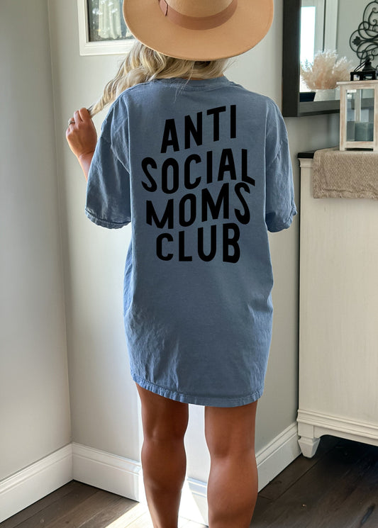 Anti Social Moms Club T-shirt