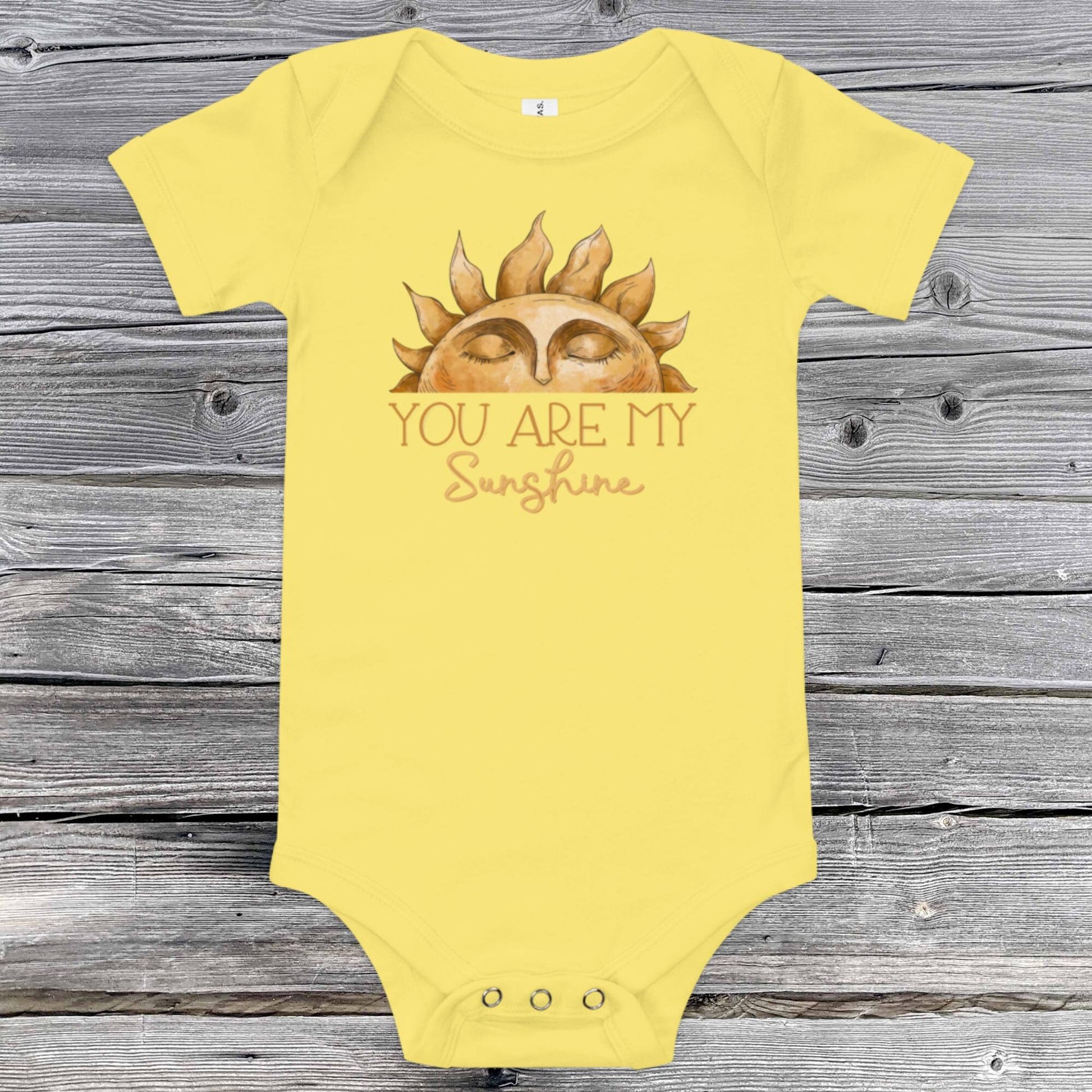 You Are My Sunshine Baby Onesies - SLATE + STONE DESIGNS