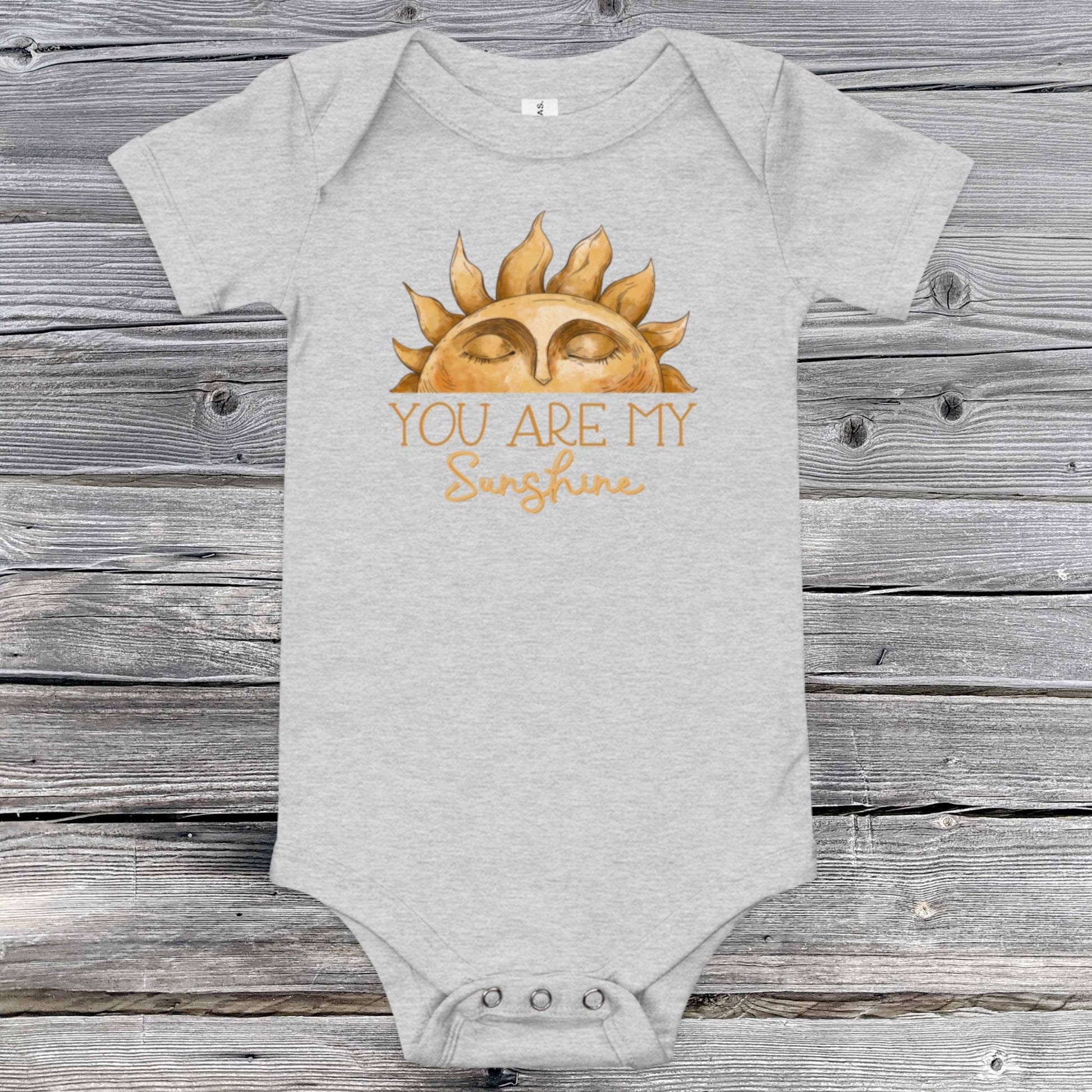 You Are My Sunshine Baby Onesies - SLATE + STONE DESIGNS