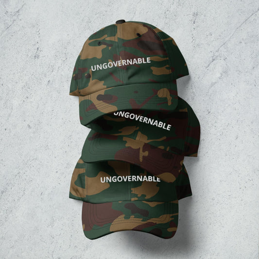 Ungovernable Embroidered Hat - SLATE + STONE DESIGNS