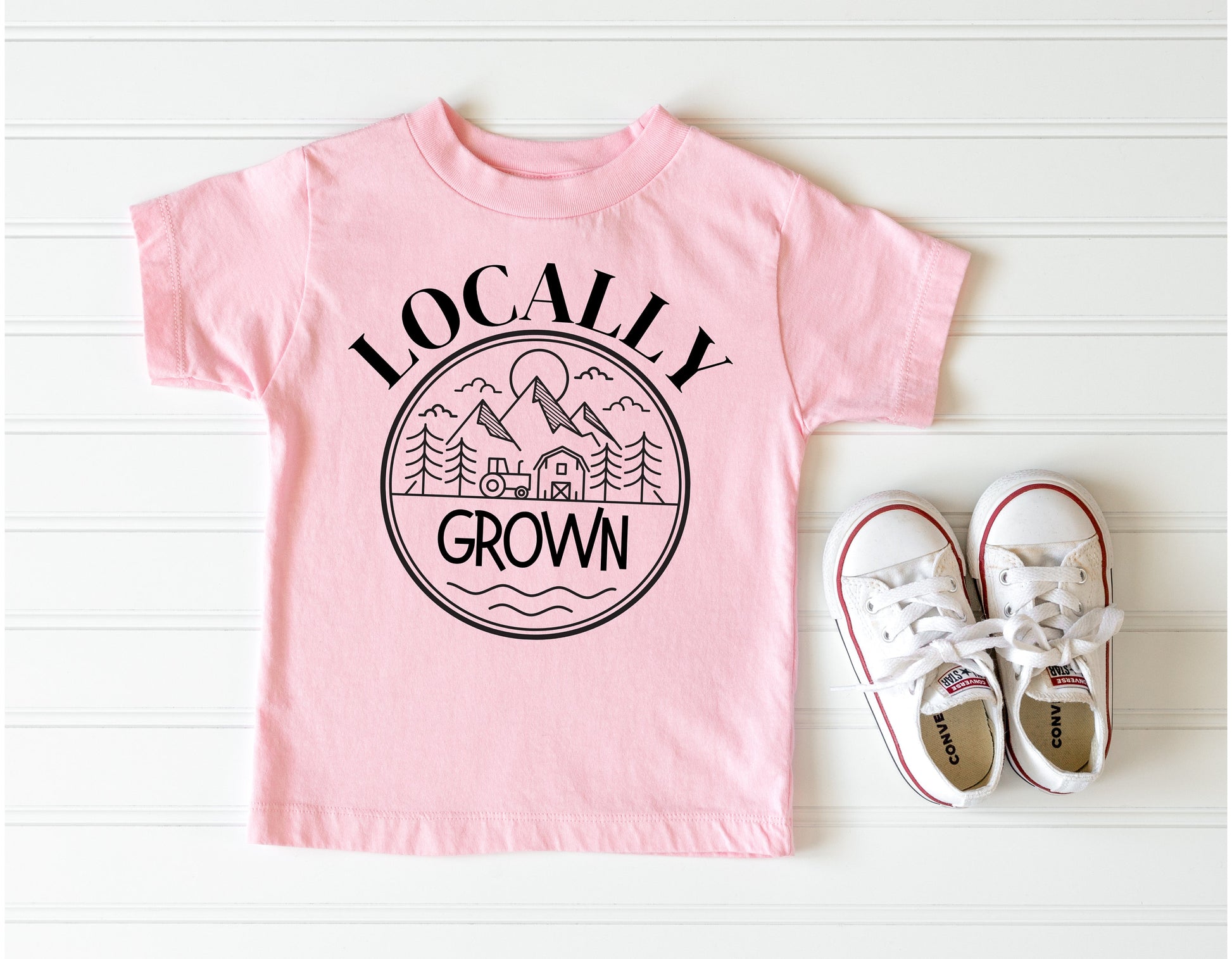 Locally Grown Toddler T-shirt - SLATE + STONE DESIGNS