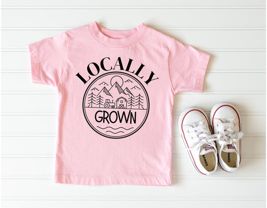 Locally Grown Toddler T-shirt - SLATE + STONE DESIGNS