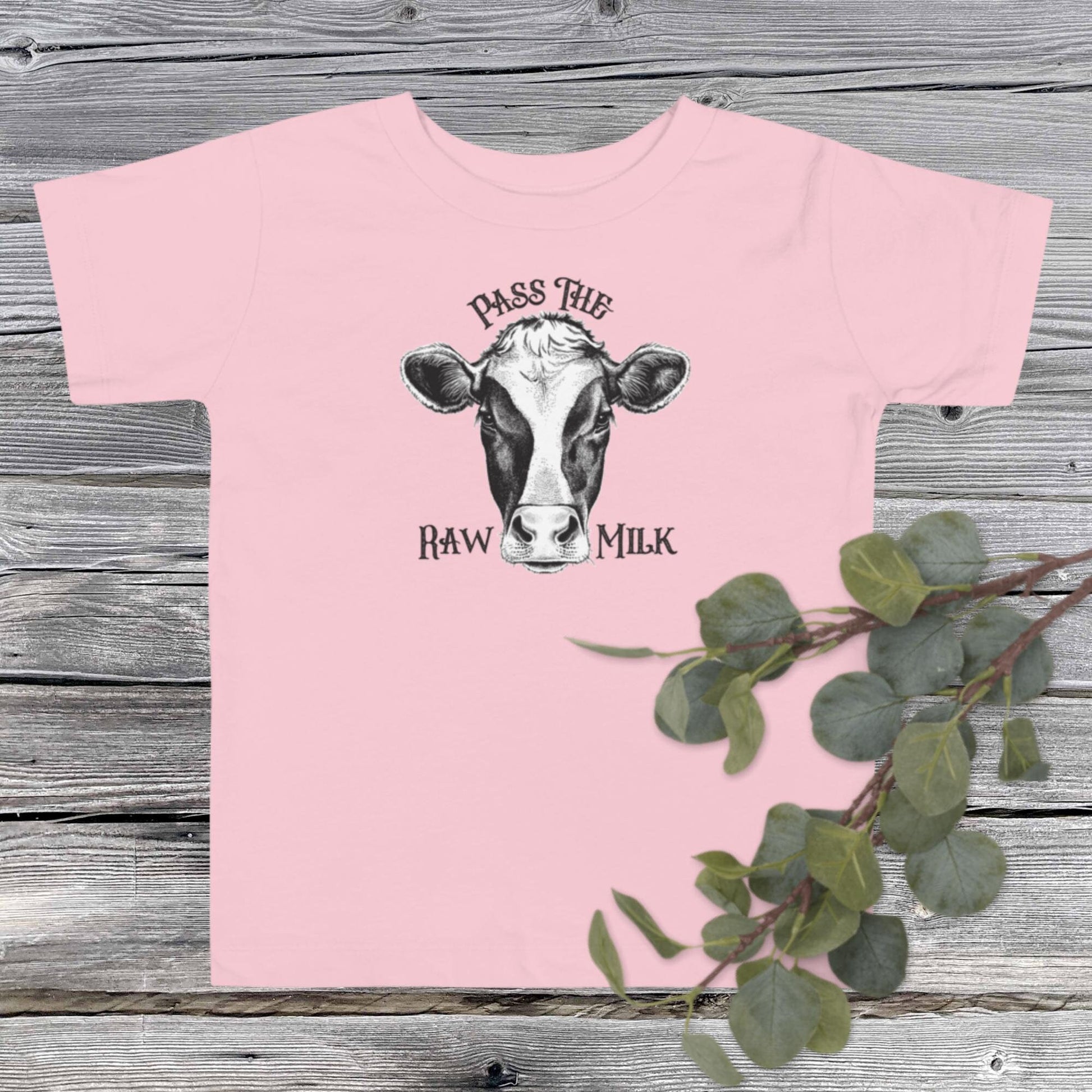 Pass The Raw Milk Toddler T-shirt - SLATE + STONE DESIGNS