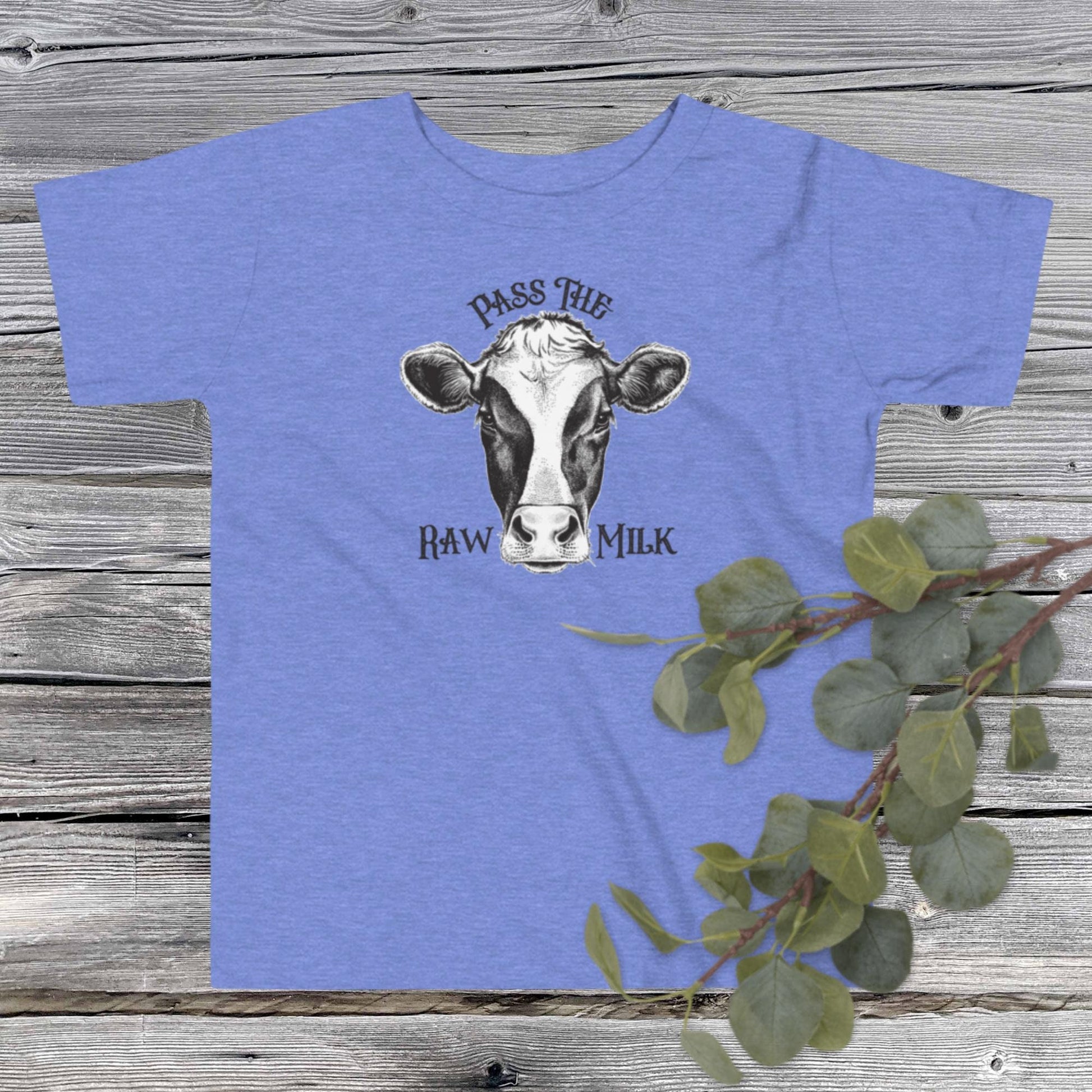 Pass The Raw Milk Toddler T-shirt - SLATE + STONE DESIGNS