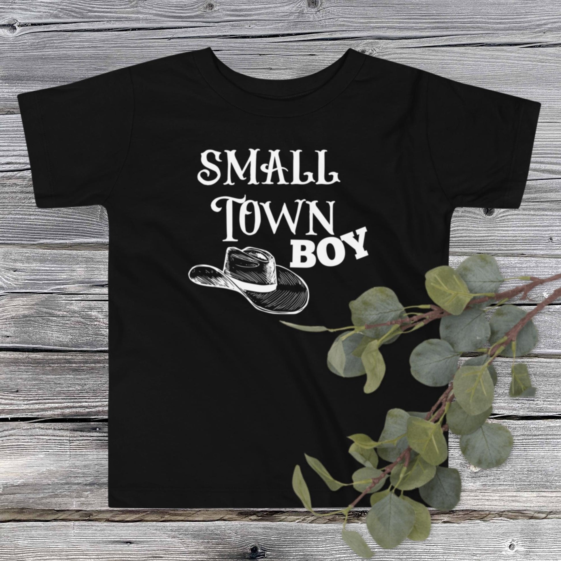 Small Town Boy Toddler T-shirt - SLATE + STONE DESIGNS