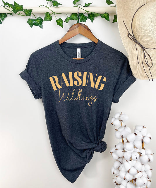 Raising Wildlings Unisex T-shirt - SLATE + STONE DESIGNS