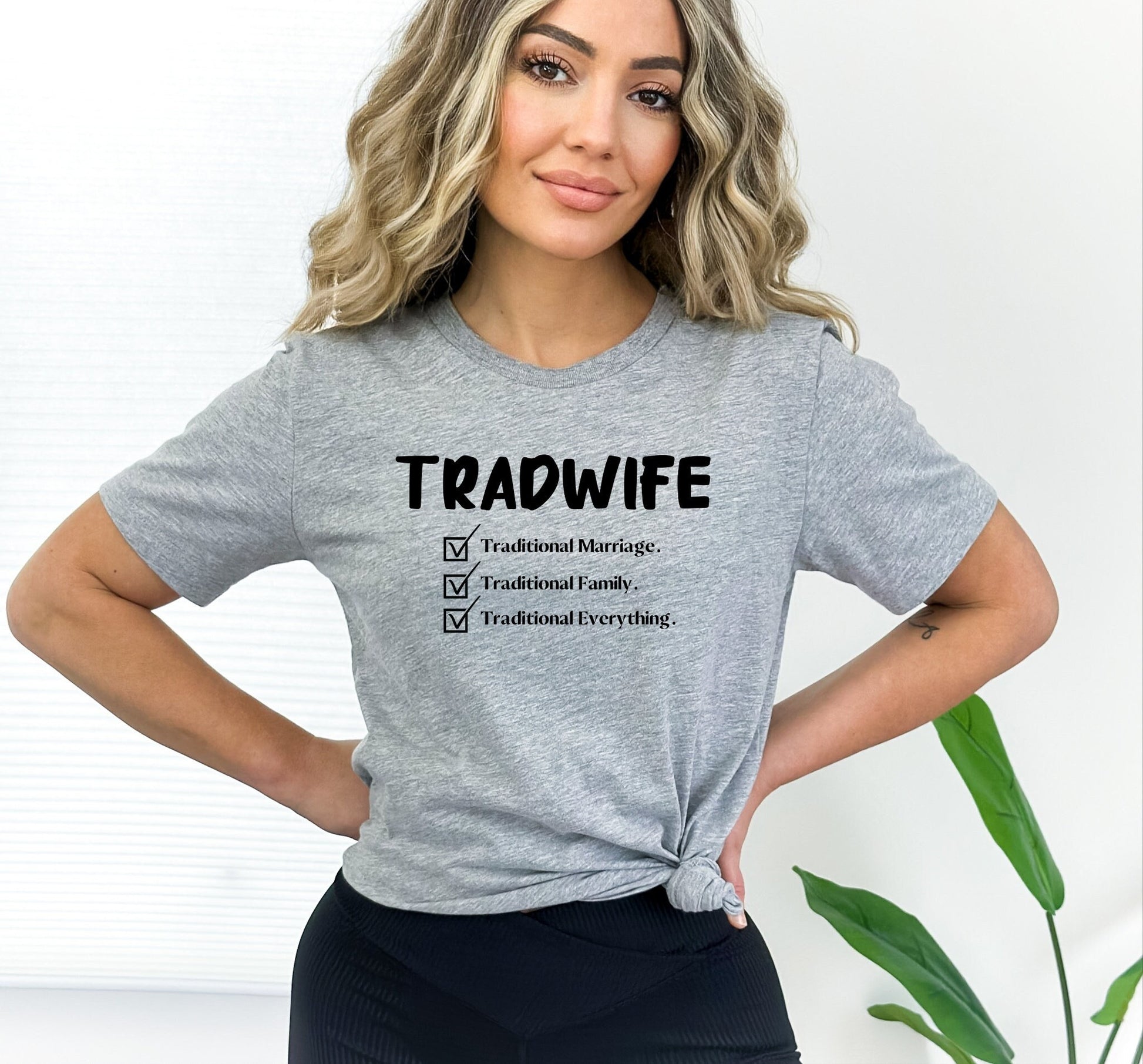 Tradwife T-shirt - SLATE + STONE DESIGNS