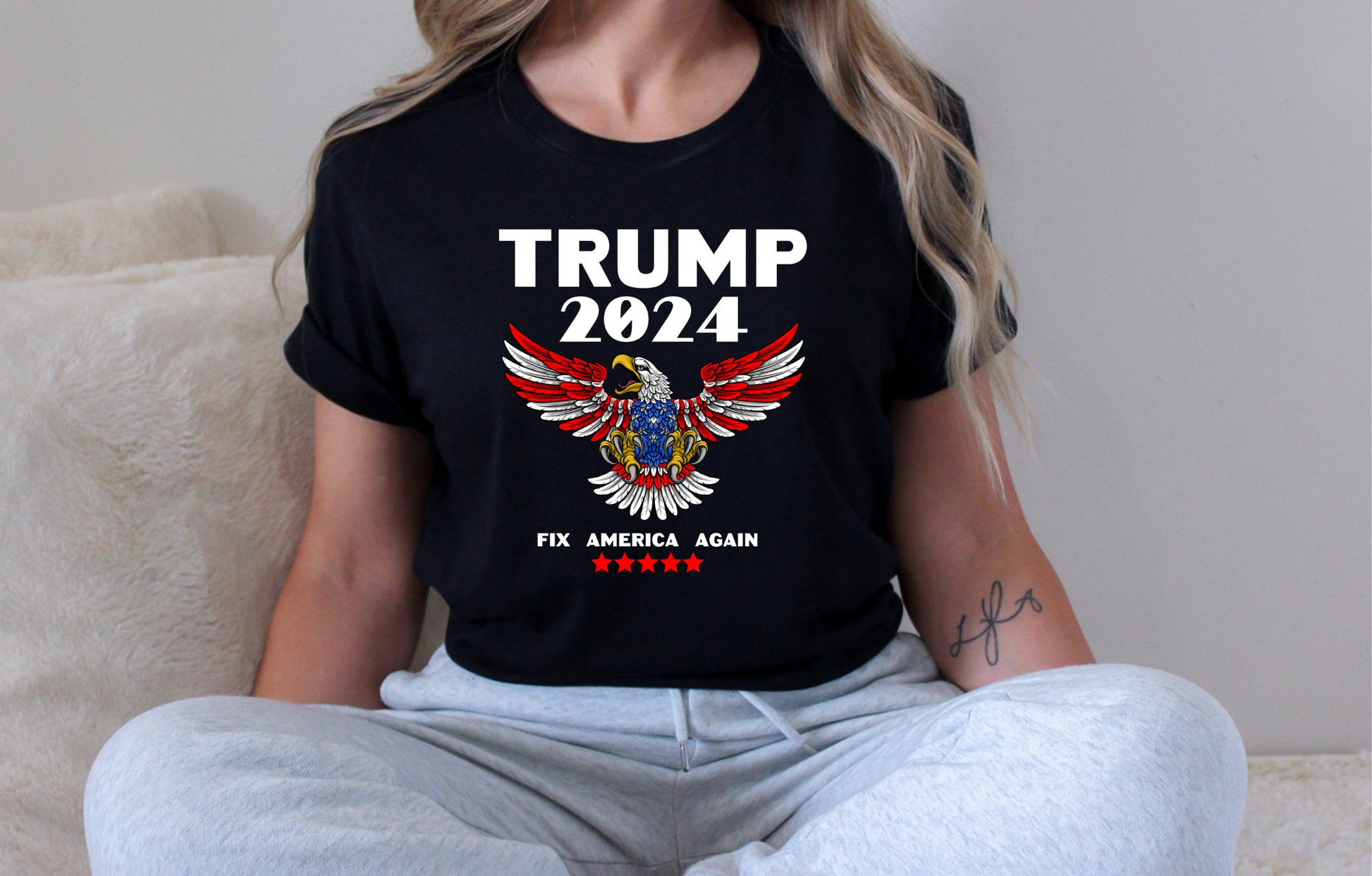 Trump 2024 Fix America Again Unisex T-shirt - SLATE + STONE DESIGNS