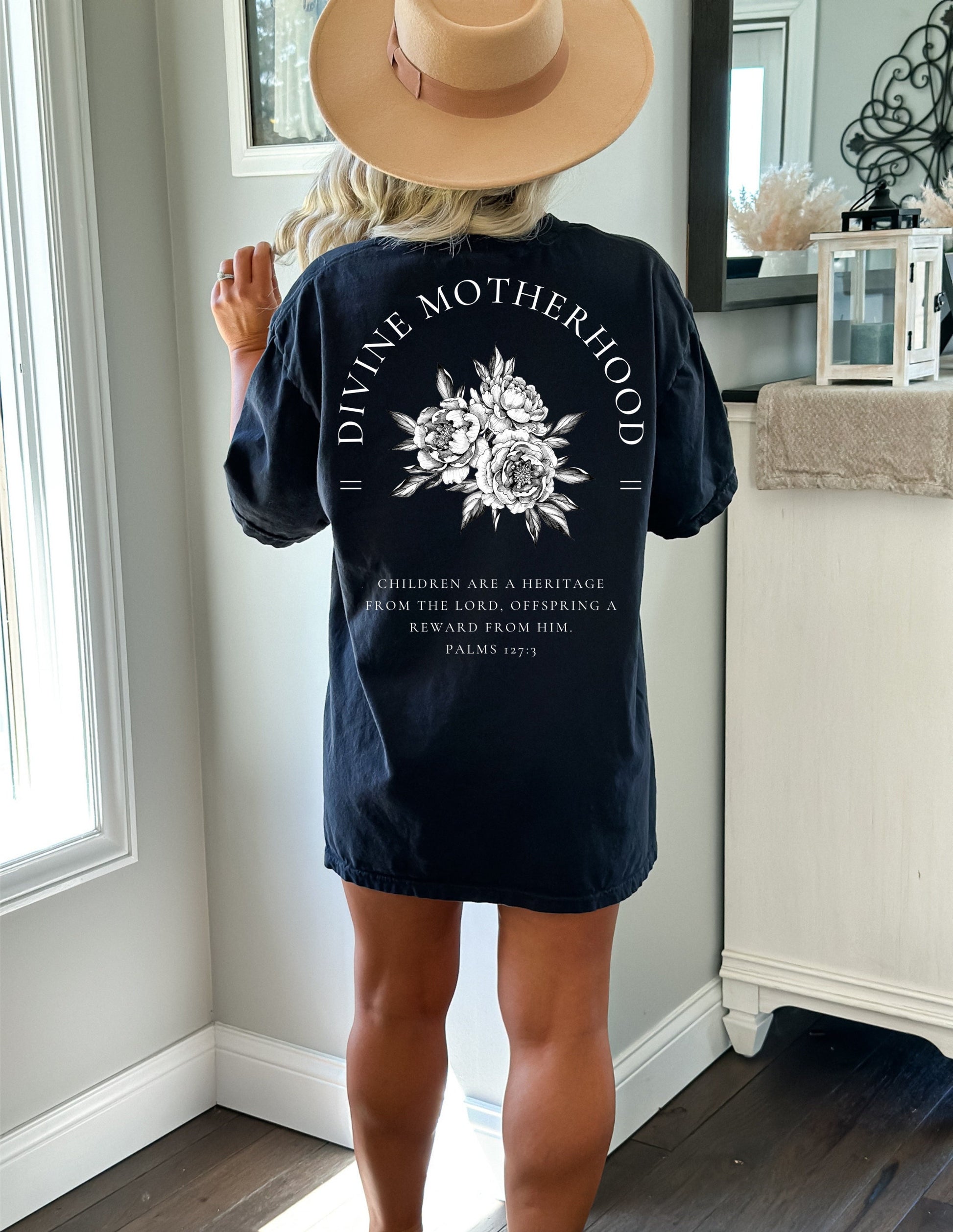 Divine Motherhood Unisex T-shirt - SLATE + STONE DESIGNS