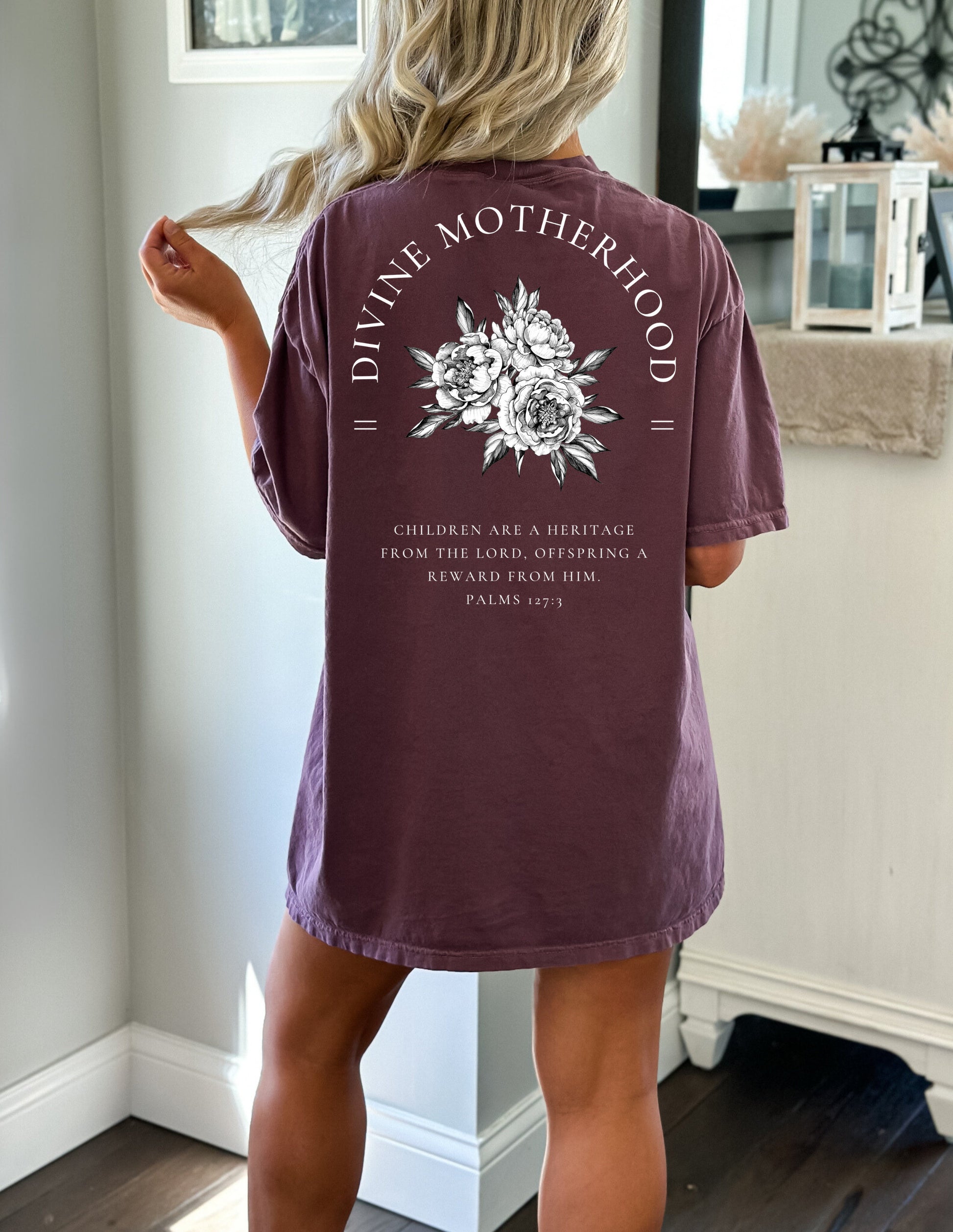 Divine Motherhood Unisex T-shirt - SLATE + STONE DESIGNS