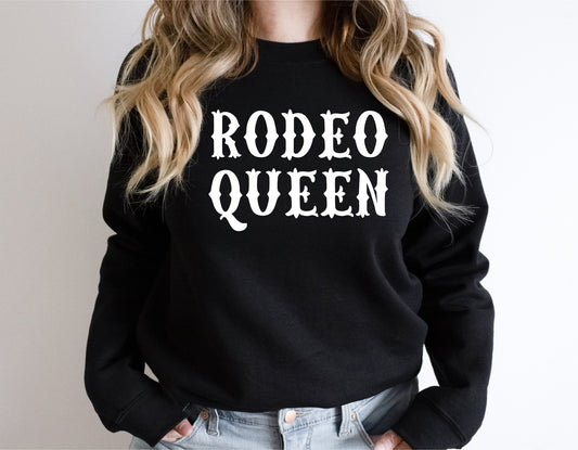 Rodeo Queen Crewneck Sweatshirt - SLATE + STONE DESIGNS