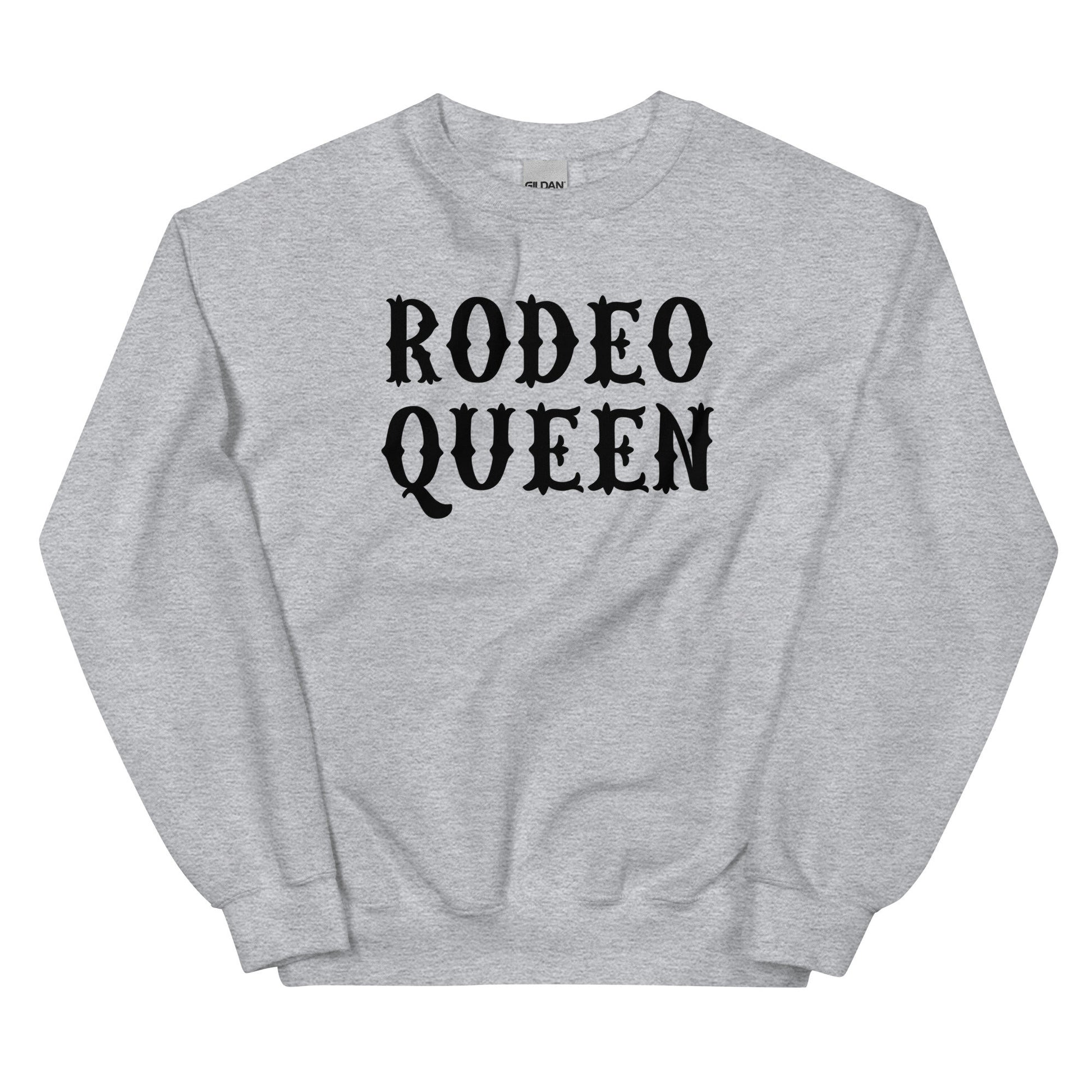 Rodeo Queen Crewneck Sweatshirt - SLATE + STONE DESIGNS